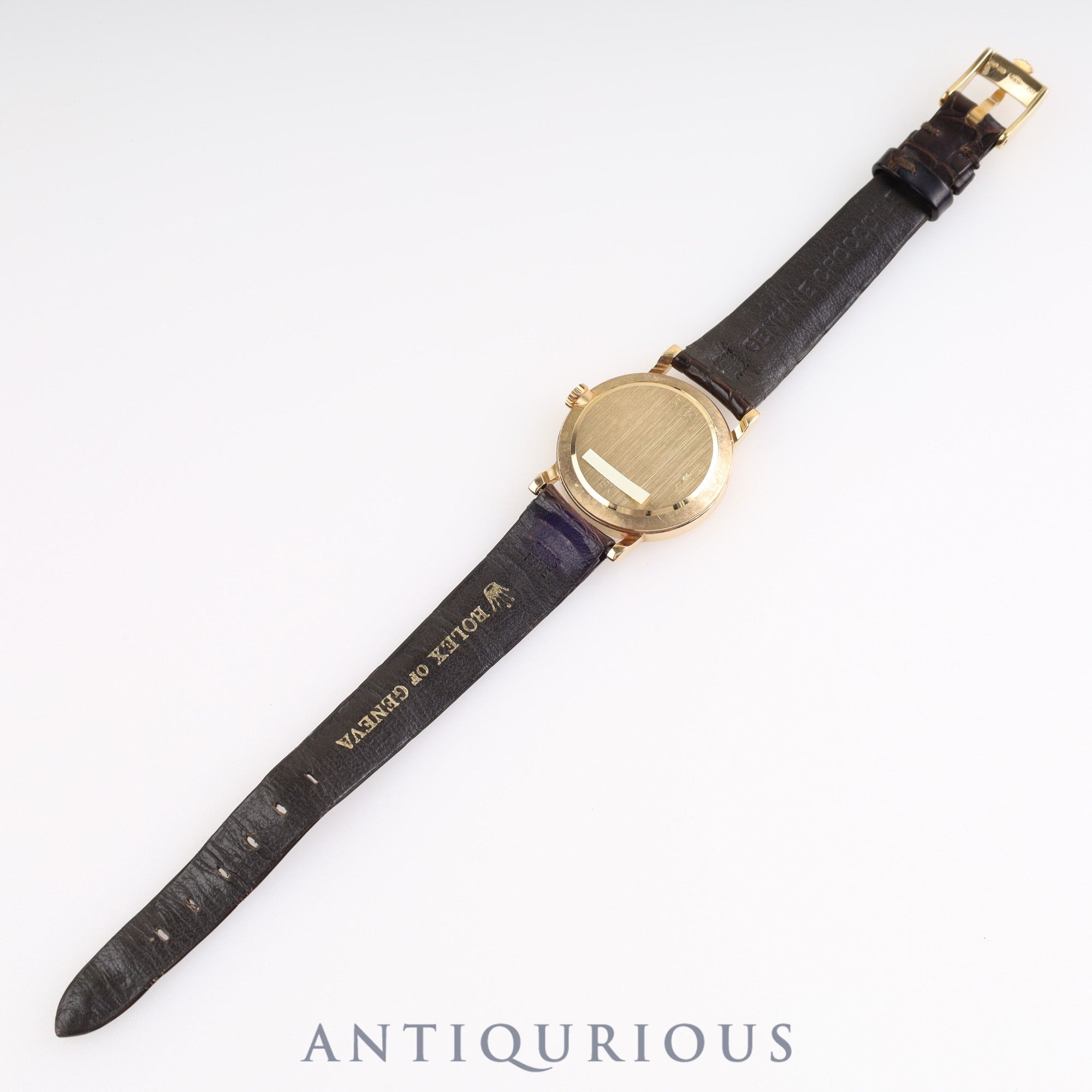 ロレックス チェリーニ 5109 手巻き YGケース 純正尾錠 ゴールド文字盤 W番(1994年~1995年)箱 保証書