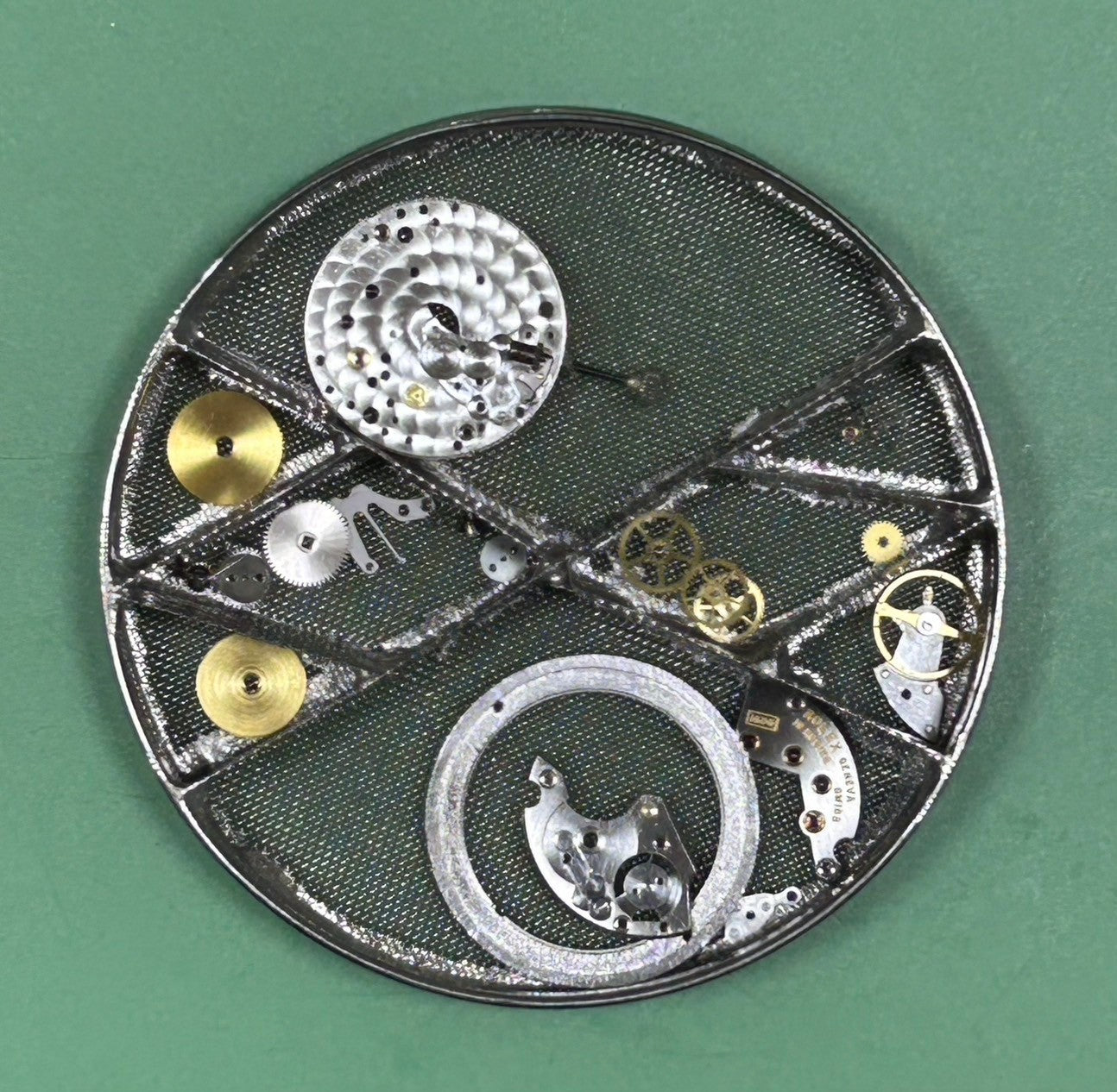 Rolex Cellini 3756 Manual winding Cal.1600 750 Leather Genuine buckle (GP) Silver dial 18th series (1965) Overhauled