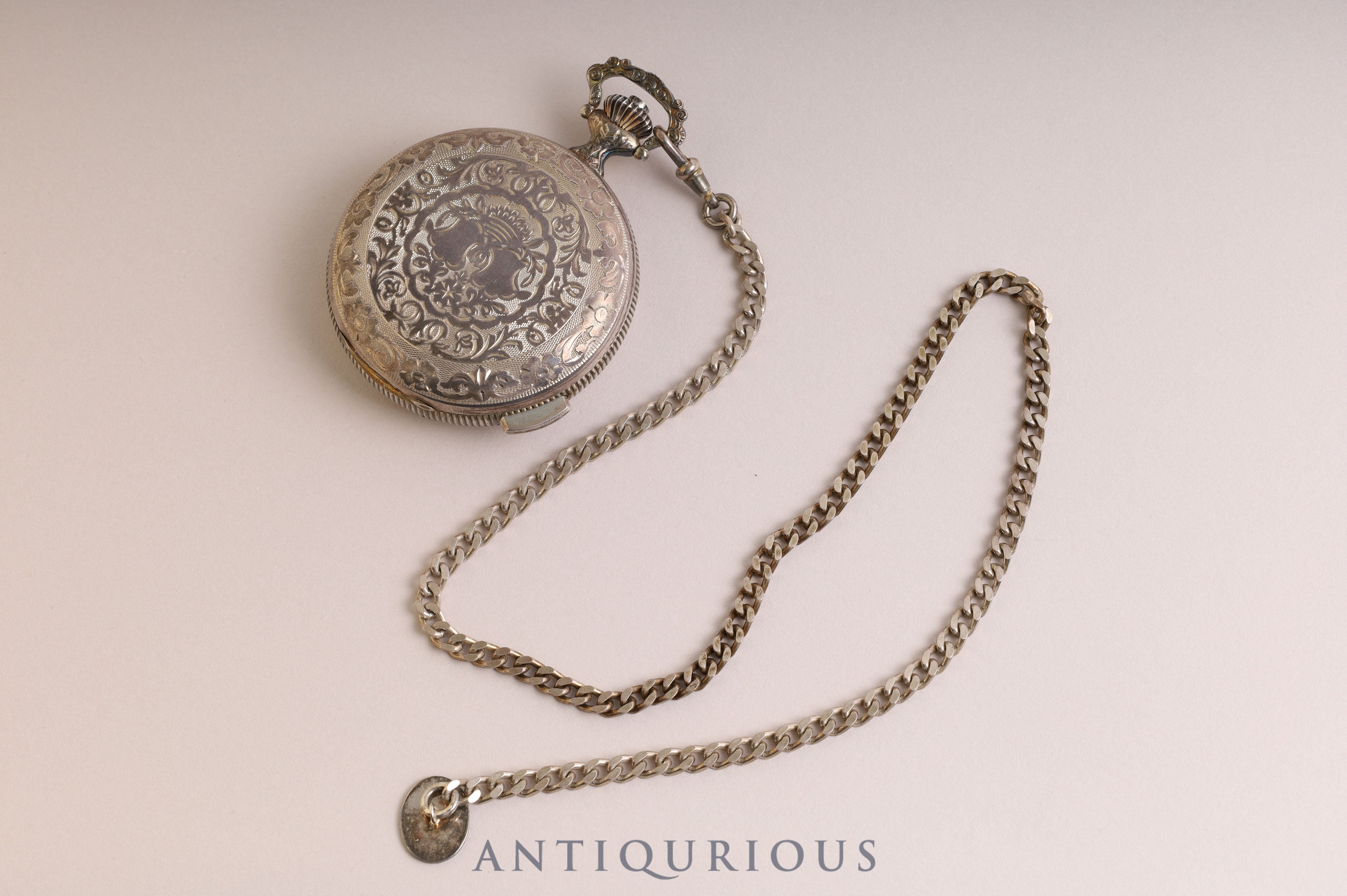 Waltham Quarter Repeater Pocket Watch Engraving