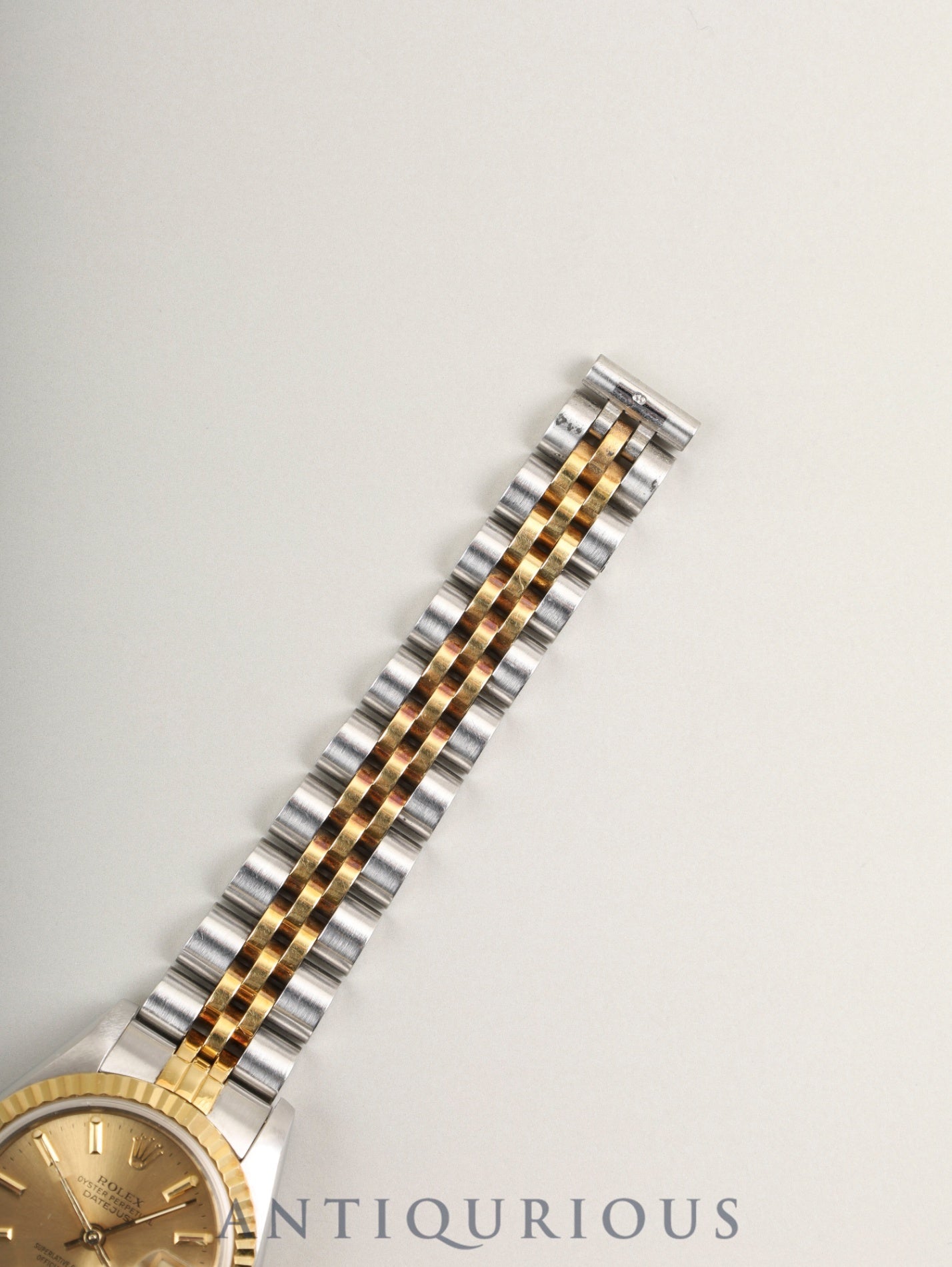 Rolex Datejust Lady 69173 Automatic Caliber 2135 Stainless Steel/Yellow Gold with Gold Dial, No. 91 (1985) Overhauled