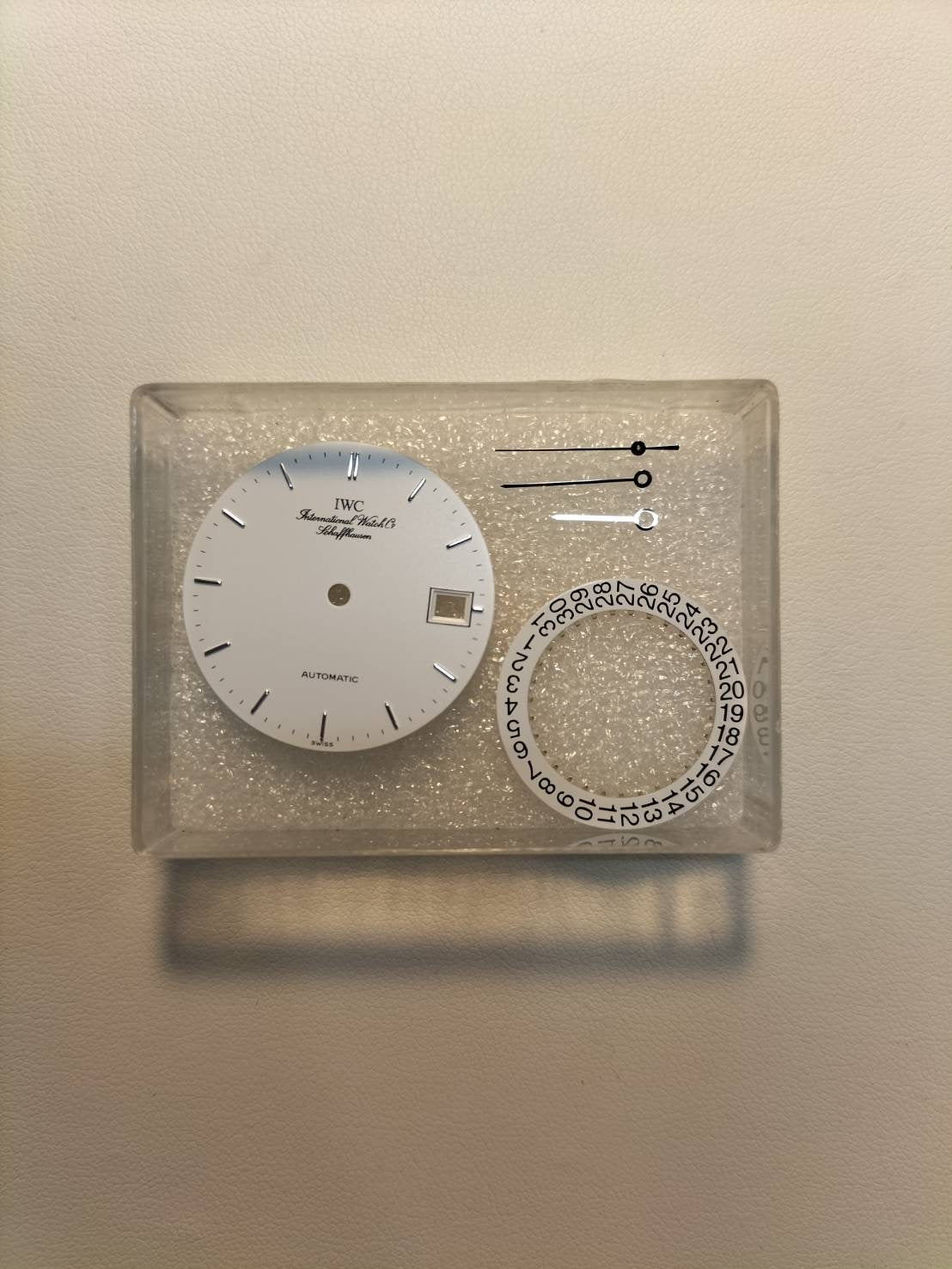 IWC IW351318 ポートフィノ 自動巻き Cal.C37521 SS 革 純正尾錠(SS) ホワイト文字盤 オーバーホール済み アイダブリュシー