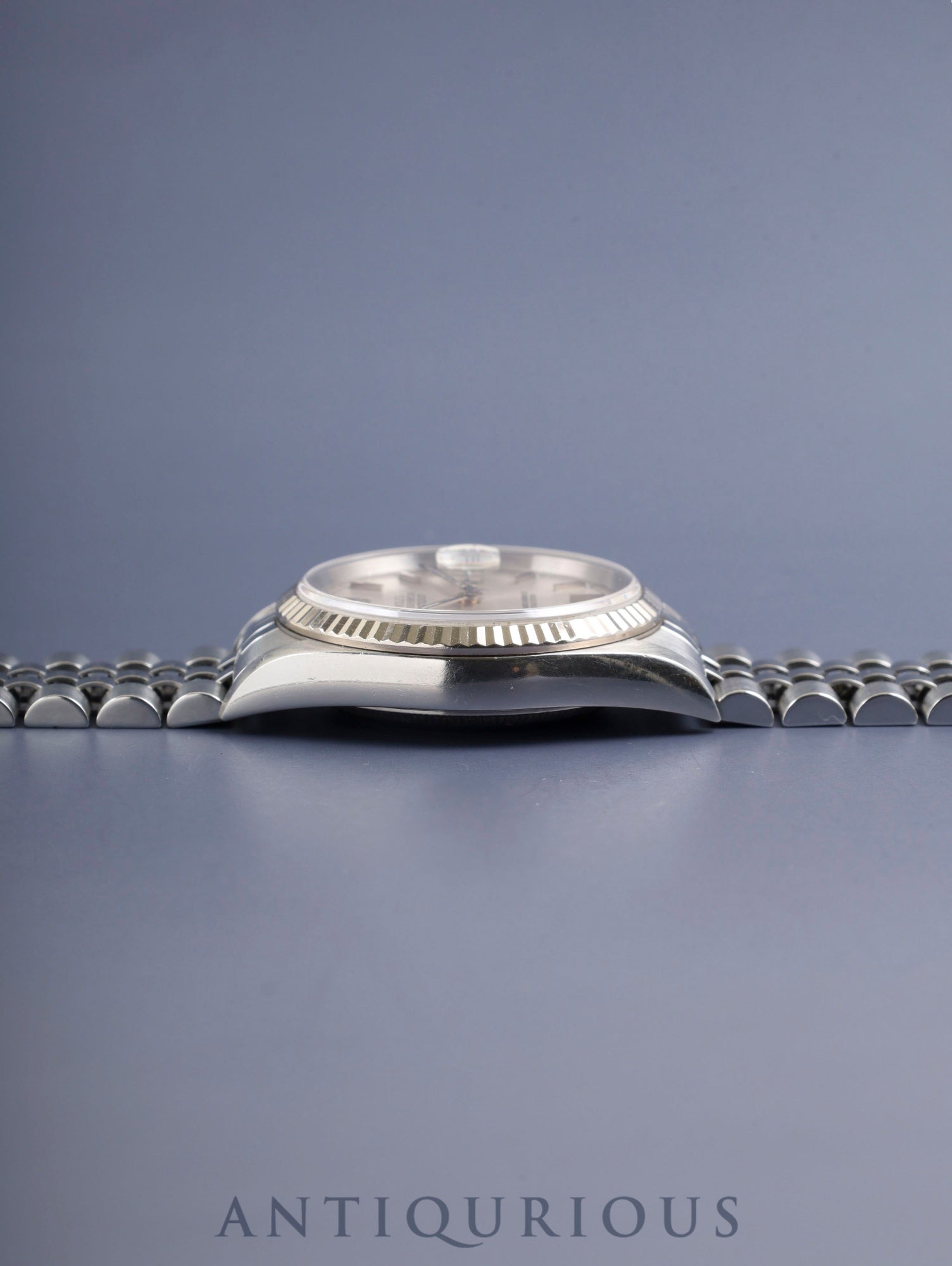 Rolex Datejust 16234 Automatic Caliber 3135 Stainless Steel/White Steel Silver Dial K Series (2001) Overhauled