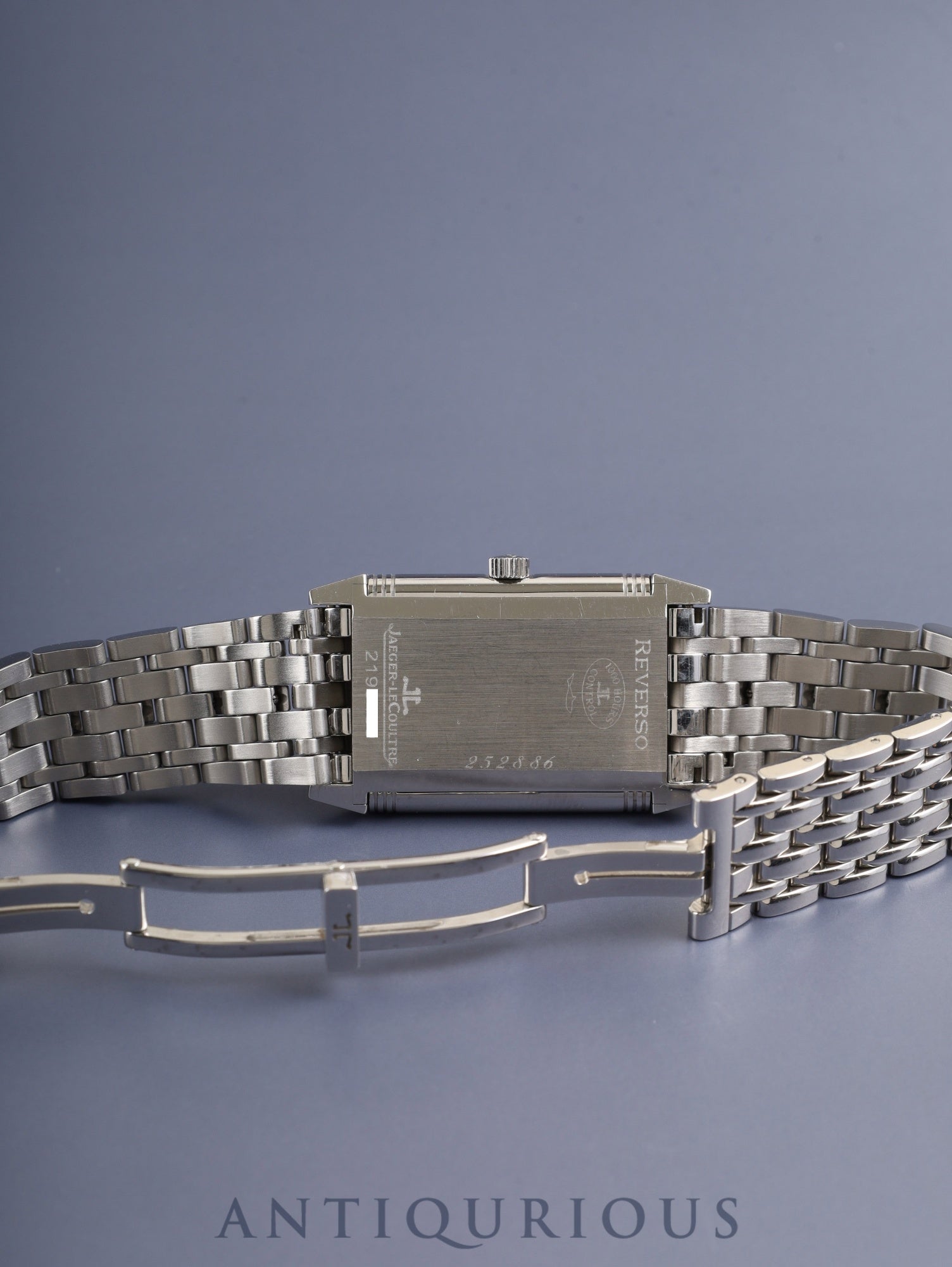 ジャガー・ルクルト レベルソ クラシック 252.8.86 手巻き Cal.846/1 SS SS シルバー文字盤 オーバーホール済み