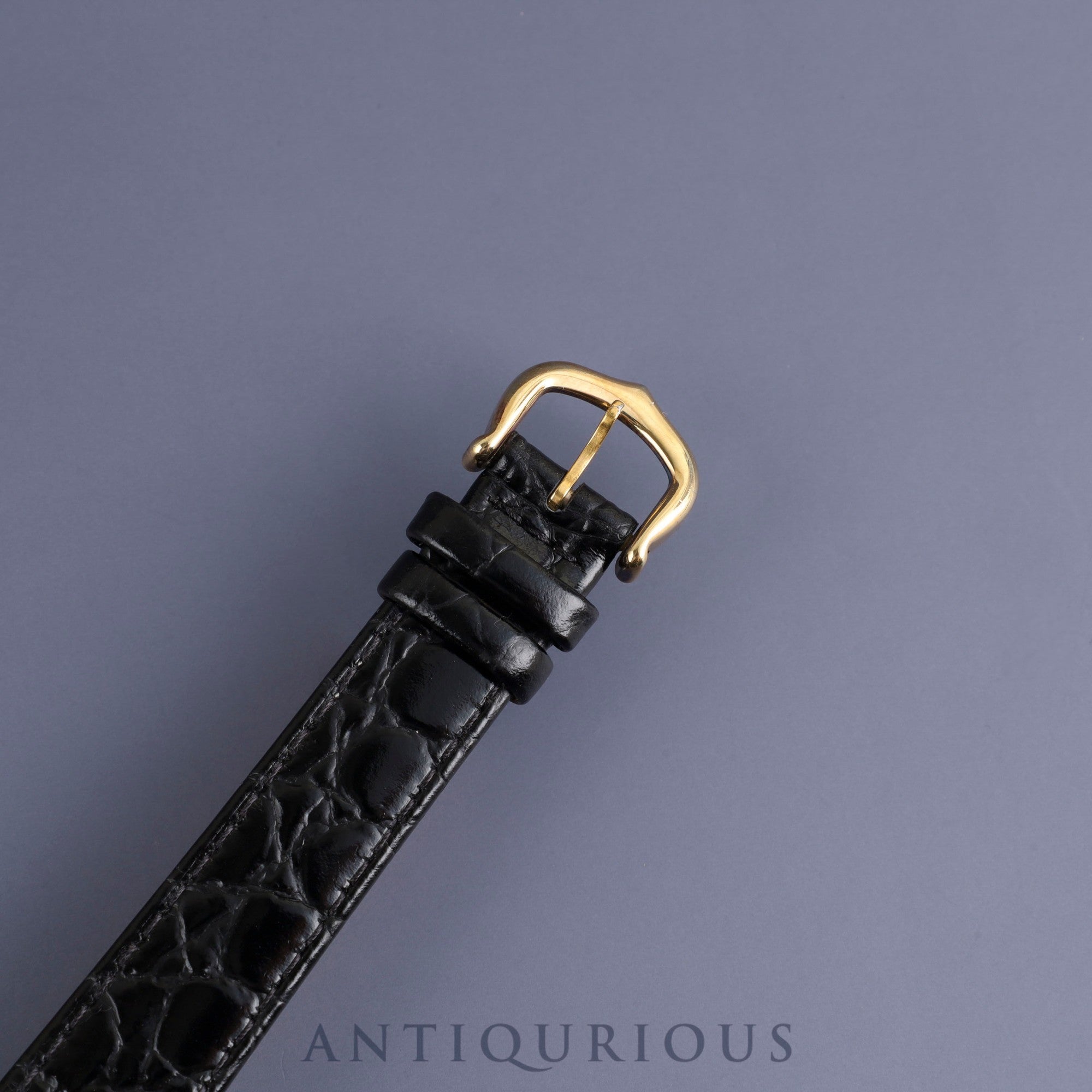 Cartier Must Vendome VLC SM 84978913 Quartz Cal.81 SV925 Leather Genuine Buckle (GP) Black Roman Dial Warranty (1983) Overhauled