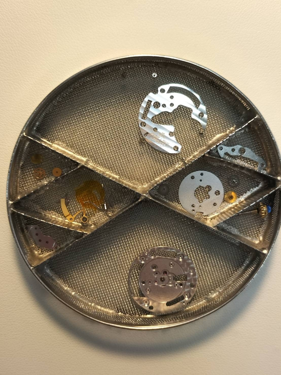 カルティエ マスト ヴァンドーム VLC SM 1851 クォーツ Cal.90 SV925 革 純正Dバックル(GP)オパラン文字盤 オーバーホール済み