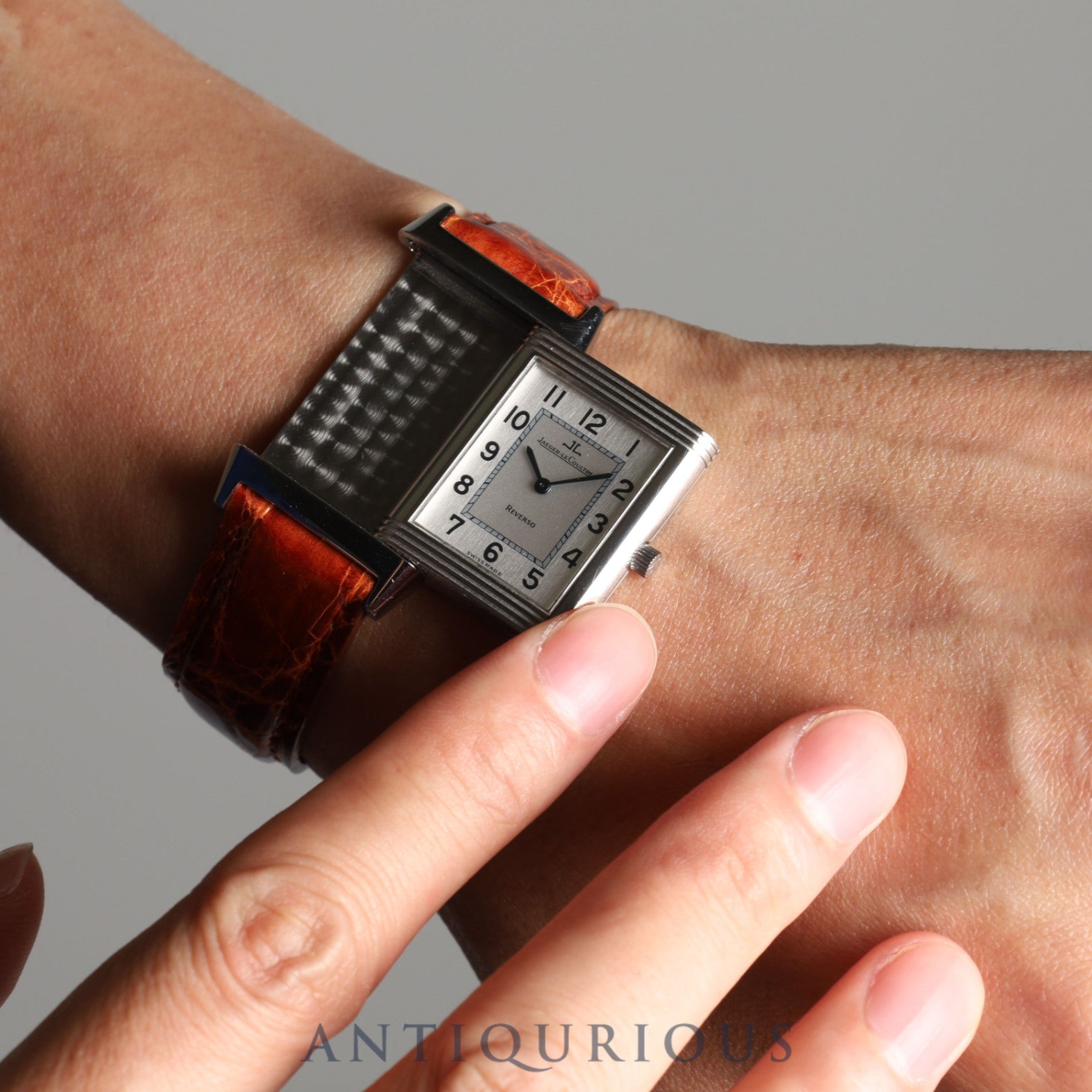 ジャガー・ルクルト レベルソクラシック 250.8.86/Q2508420 手巻き Cal846/1 シルバー文字盤 保証書(1995年) 箱 説明書