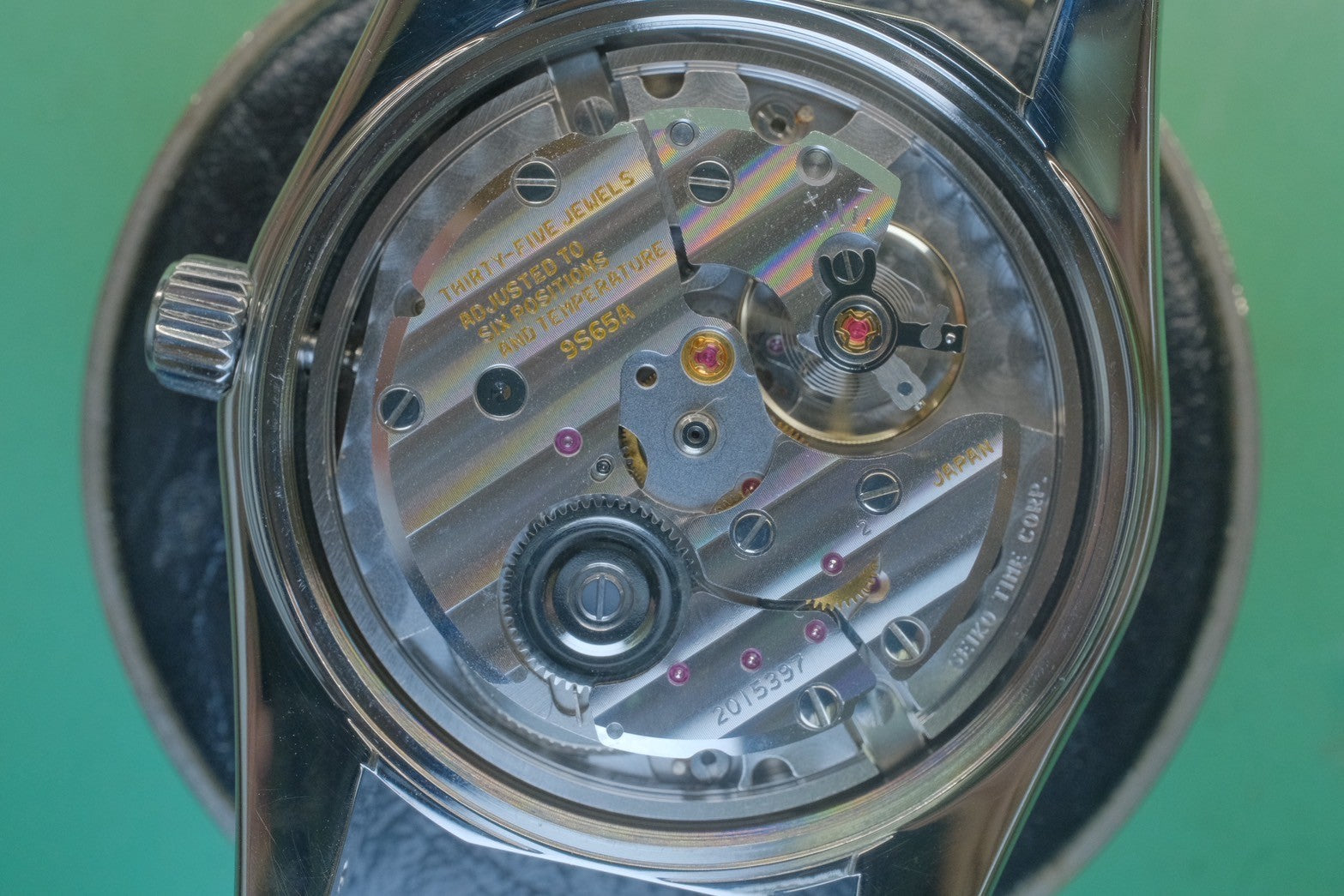 セイコー グランドセイコー SBGR287/9S65-00B0 自動巻き Cal.9S65 SS 革 純正バックル(SS) ホワイト文字盤 カード ケース 冊子 箱 保証書(2020年)オーバーホール済み