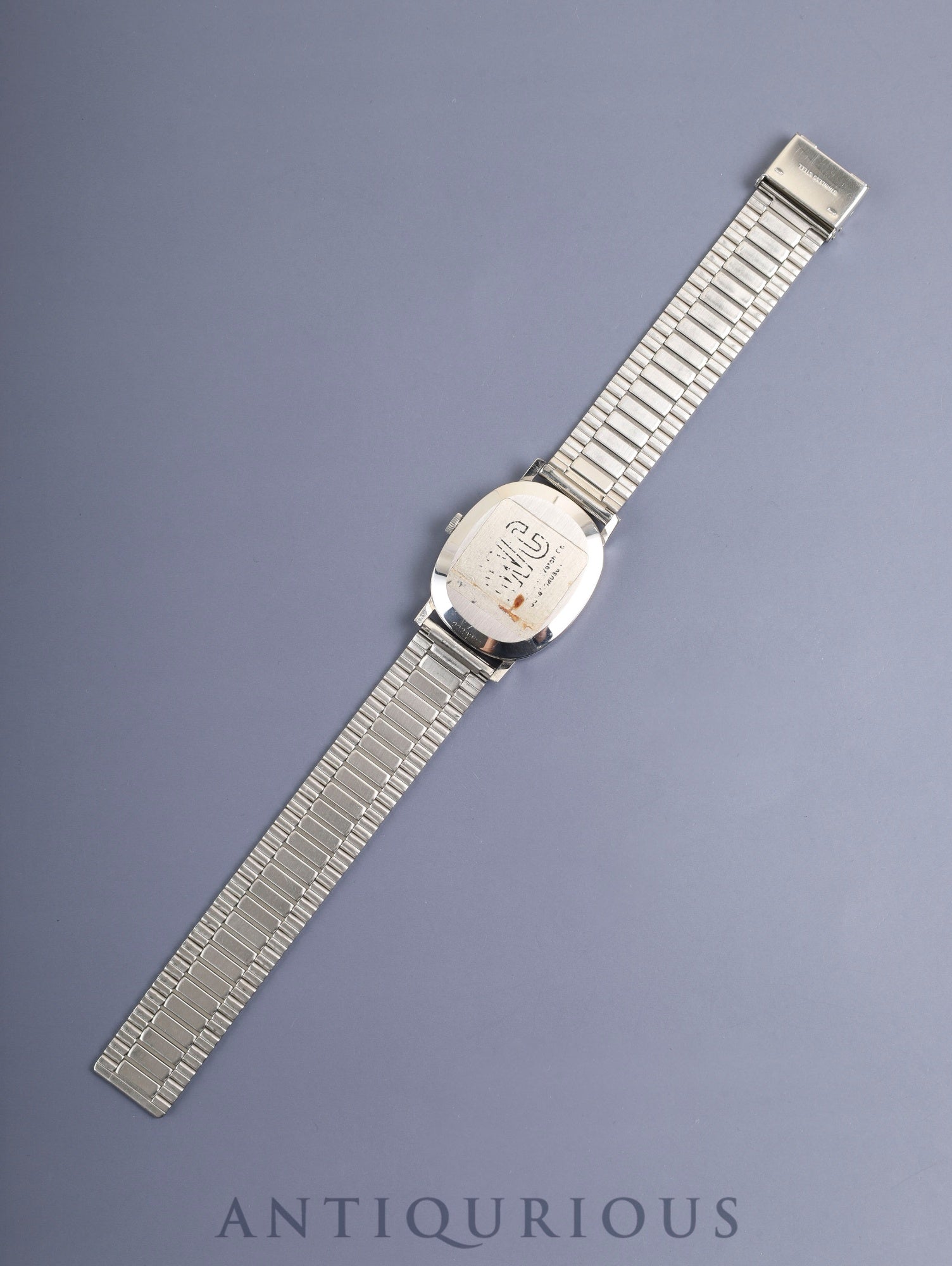 IWC オールドインター 2586 手巻き Cal.- SS SS シルバーリネン文字盤(SWISS表記)箱 タグ オーバーホール済み