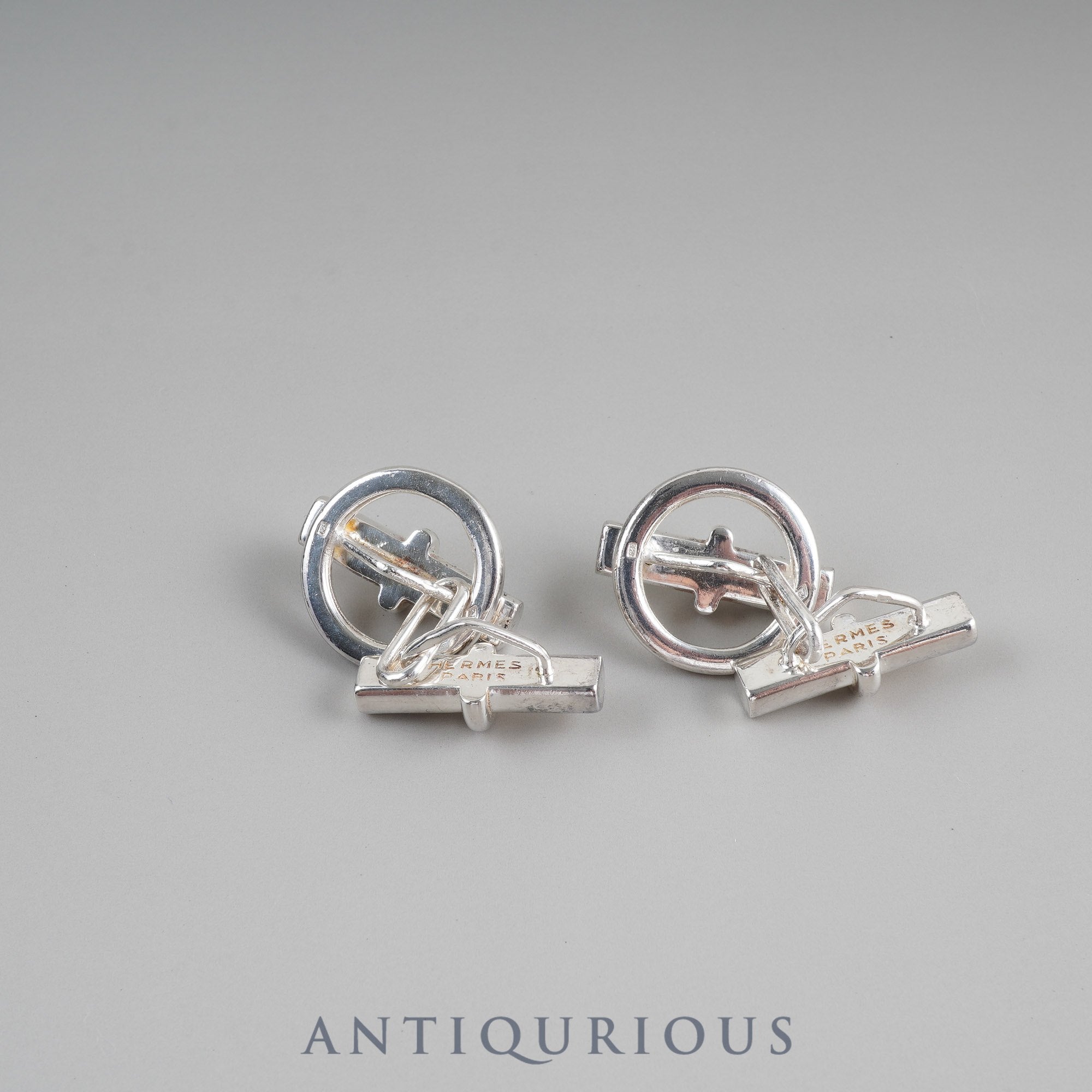 エルメス カフリンクス シェーヌダンクル SV925 ケース