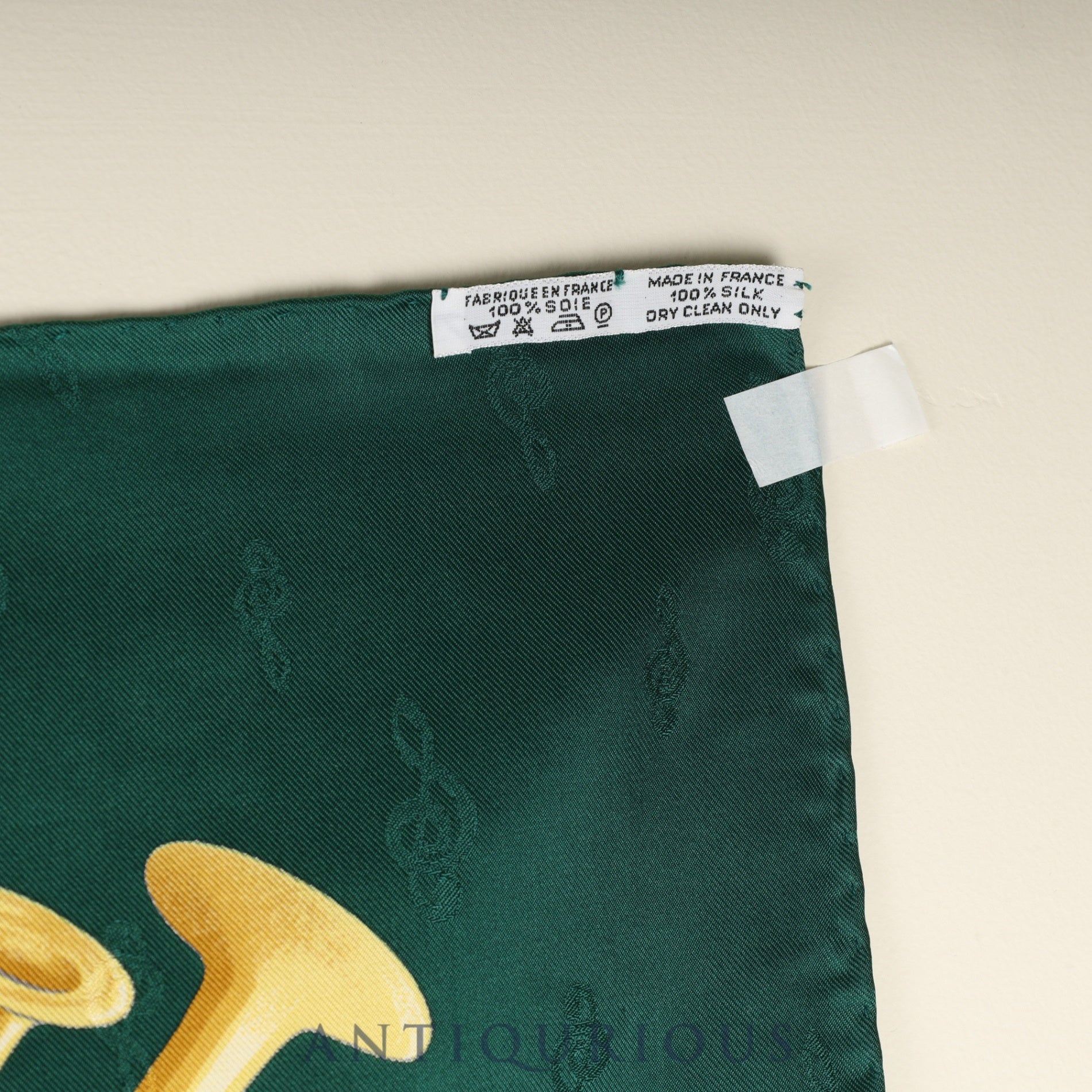 エルメス スカーフ カレ90 パイプオルガンと時計仕掛けの楽器 SILK100% 箱