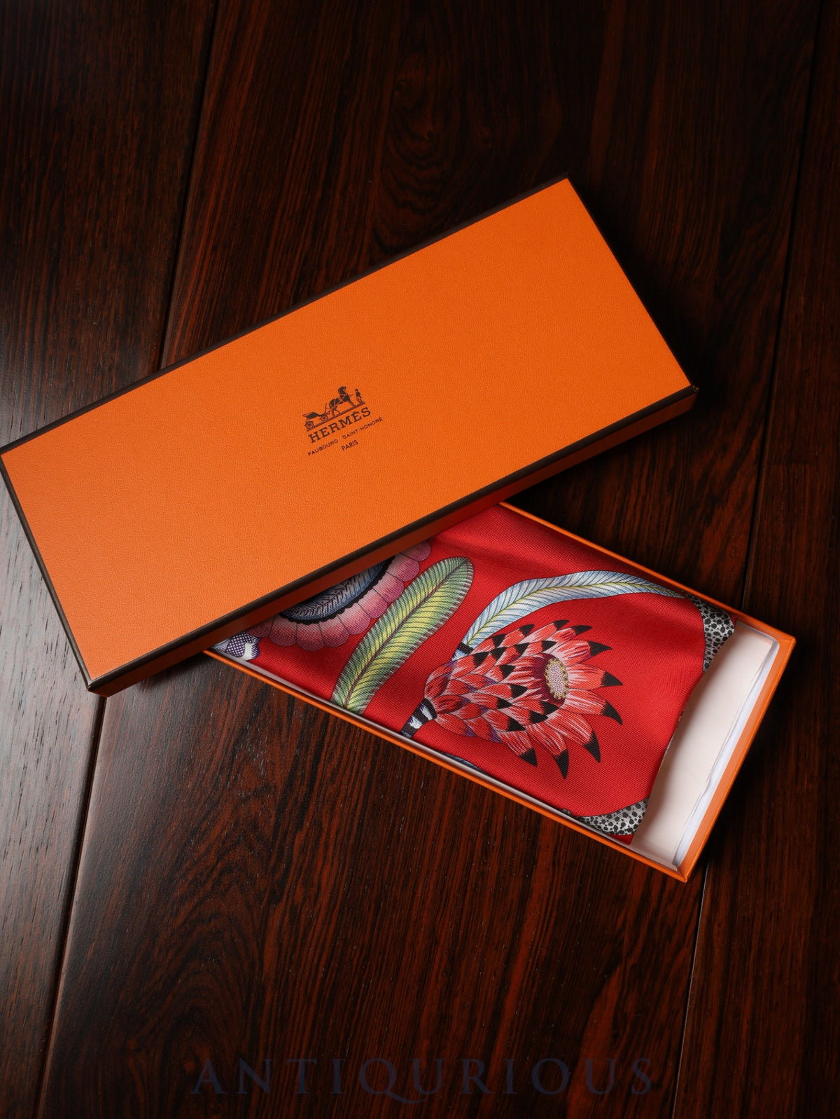 Hermès Scarf Carré 45 The Savana Dance 100% Silk With Box and Tags