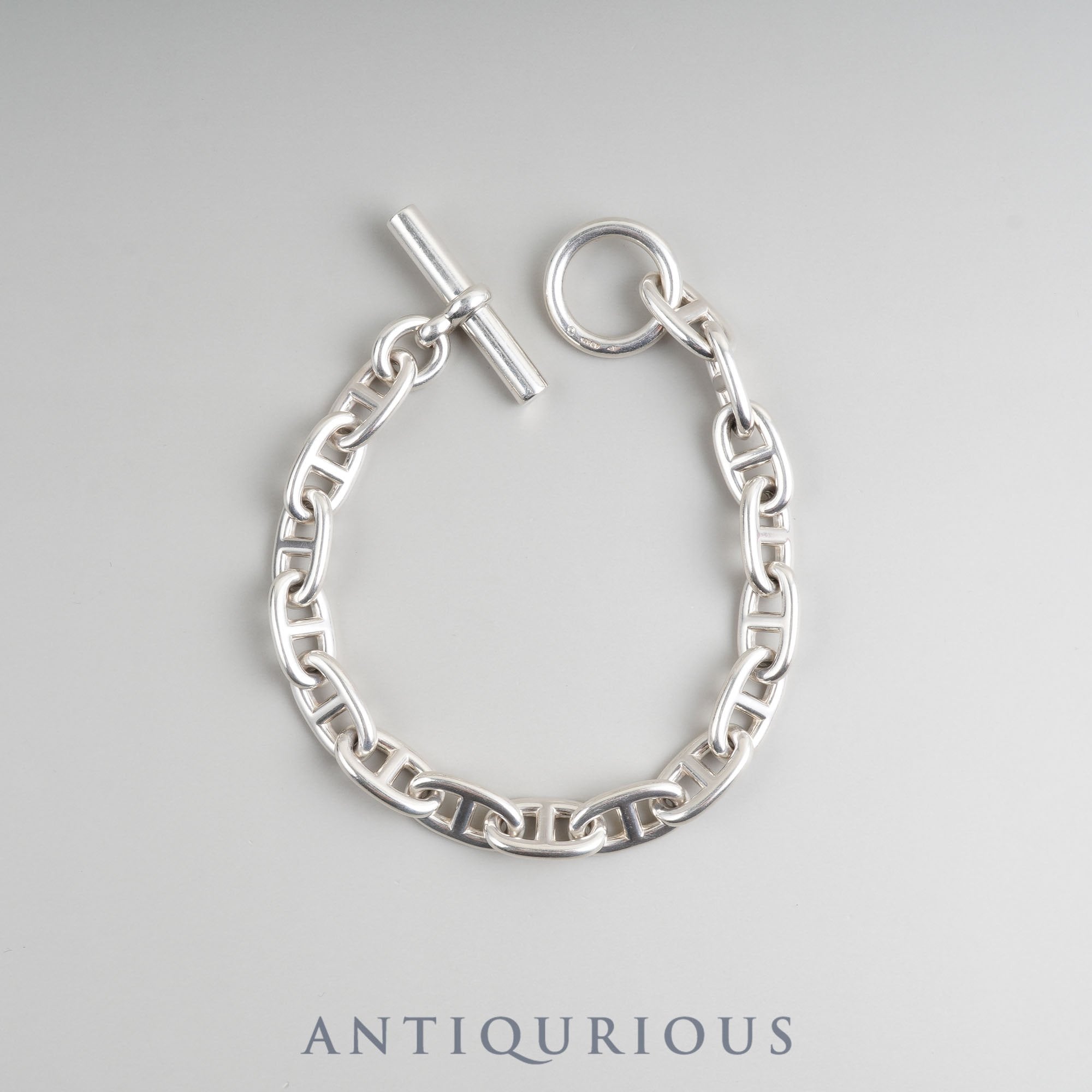 Hermes Bracelet Chaine d'Ancre GM 16 links Margiela period SV925 box