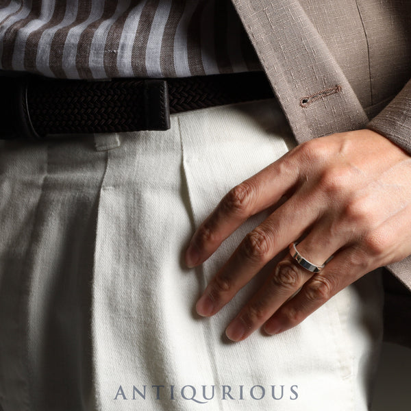 エルメス リング クルー・ドゥ・H 5クルー SV925/750PG #57 箱 カード 保証書 (2025年)22年刻