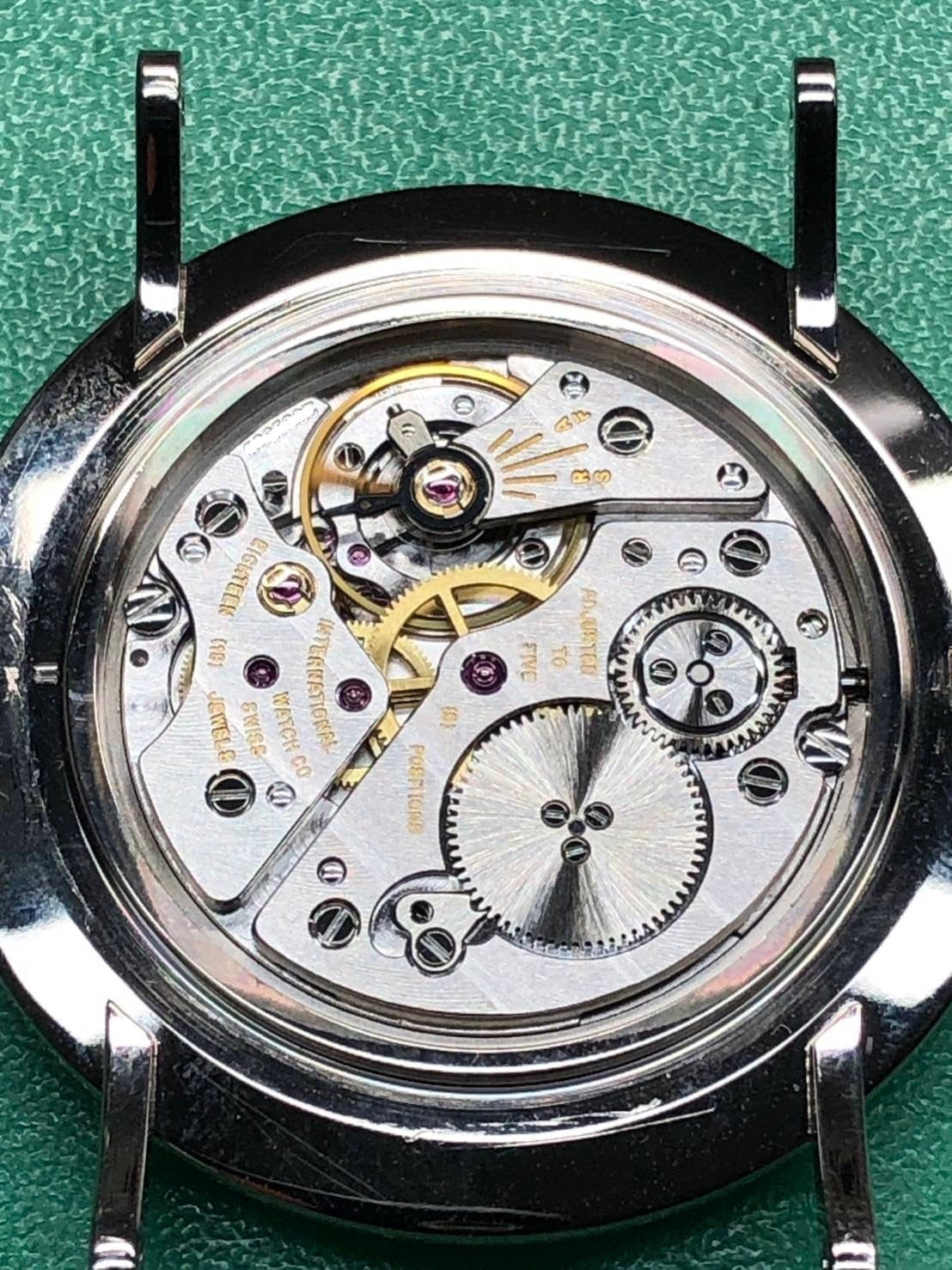 IWC Portofino IW201003 Manual winding Cal.1852 750 Leather Genuine buckle (SS) White dial Overhauled IWC