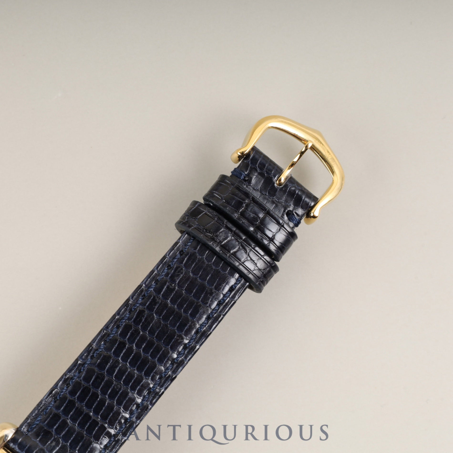 カルティエ マストタンク SM 手巻き SV925 革 純正尾錠(GP)ラピスラズリ文字盤 箱 冊子 保証書(1981年) オーバーホール済み