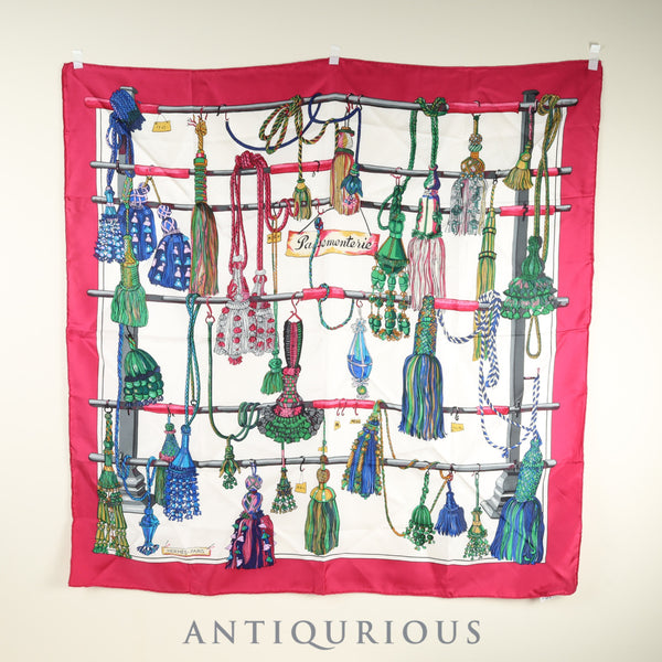 エルメス スカーフ カレ90 紐飾り SILK100%