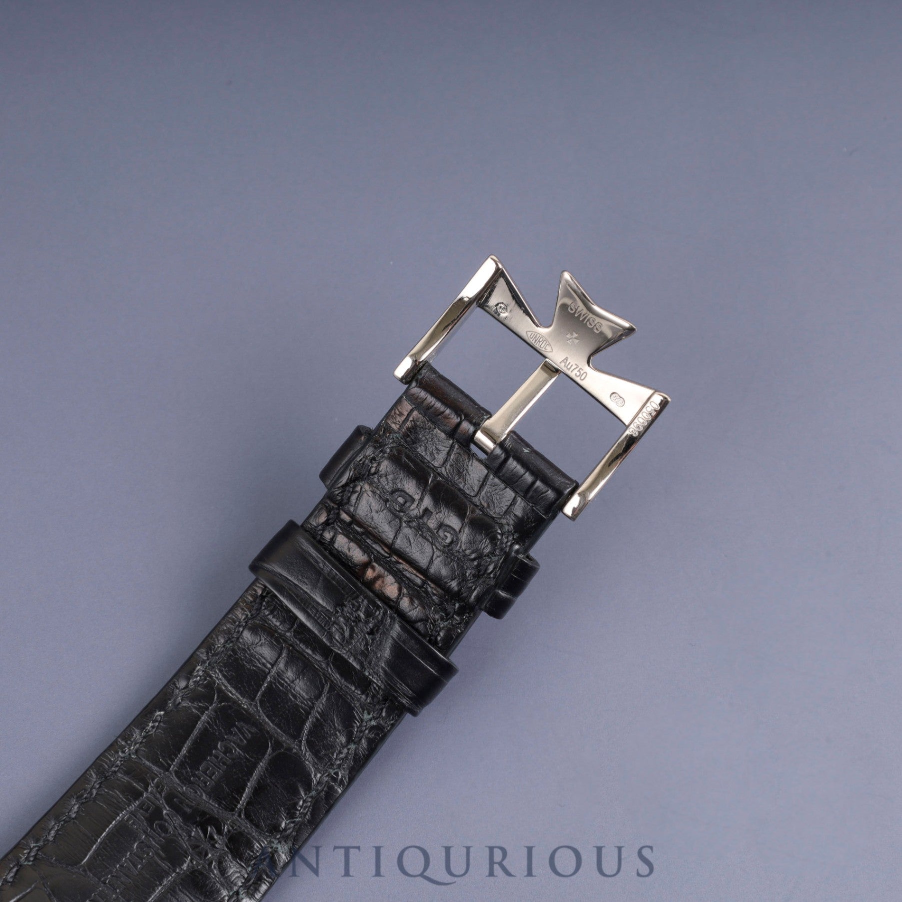 ヴァシュロン・コンスタンタン マルタ X82G7753 82230/000G-9962 手巻き Cal.4400/1 18K/WG 純正革ベルト 純正尾錠(Au750)ホワイト文字盤 保証書(2022年)  箱 冊子 USB タグ オーバーホール済み