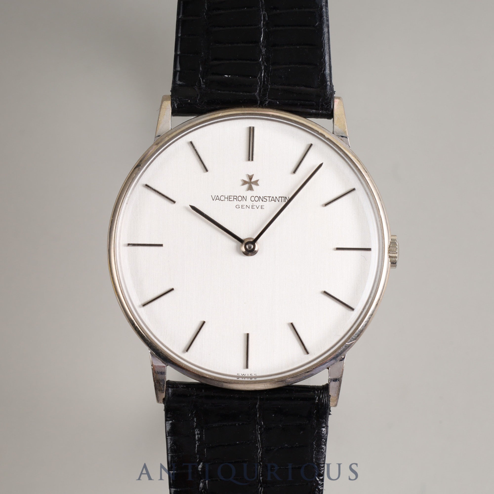 ヴァシュロン・コンスタンタン パトリモニー 2013 手巻き Cal.K1014 750 革 純正尾錠(750)シルバー文字盤 33.0mm オーバーホール済み
