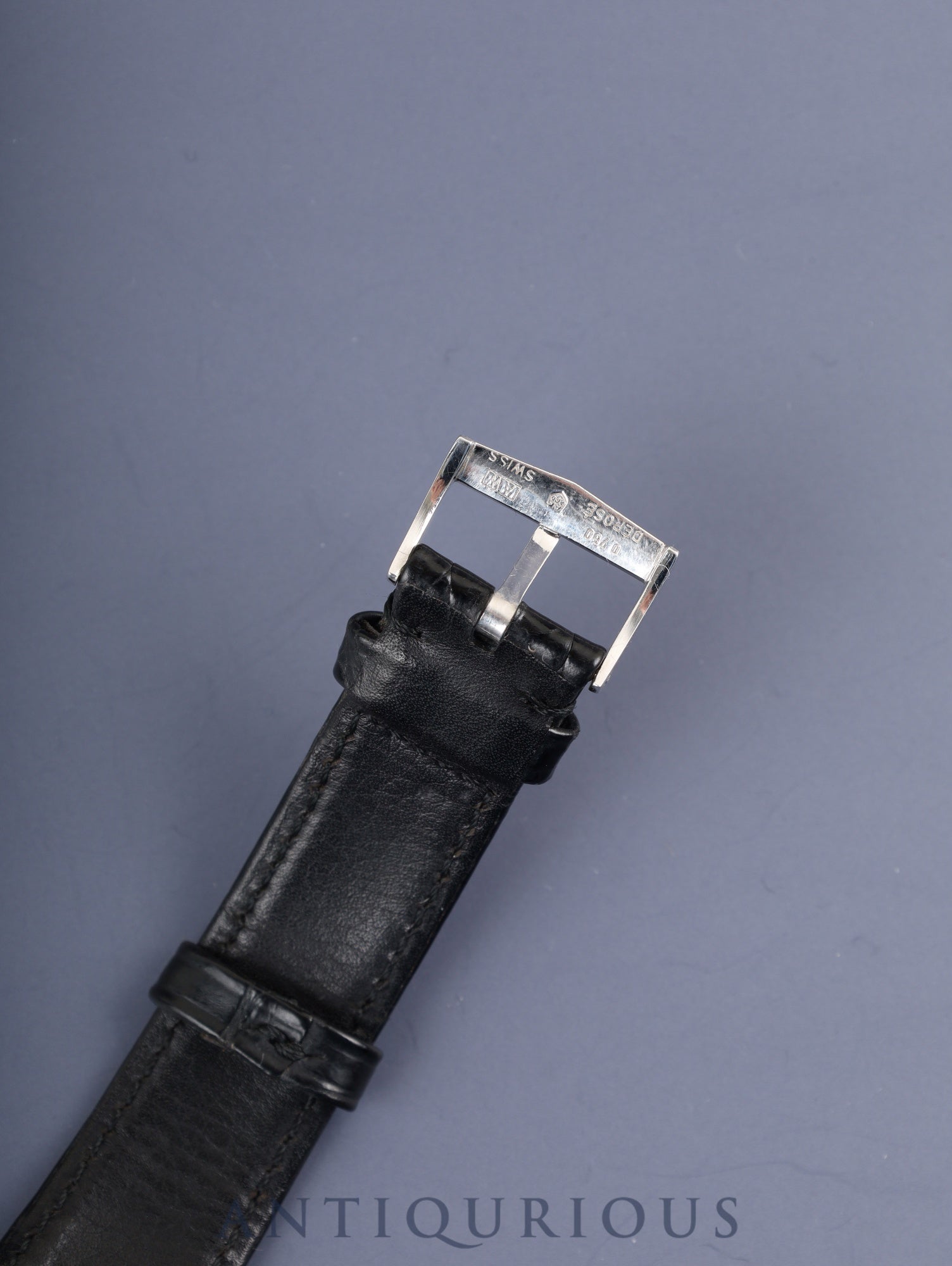 オーデマ・ピゲ エクストラフラット 手巻き Cal.K.2001/1A 750 純正革ベルト(使用感あり)純正尾錠(750)ホワイト文字盤 オーバーホール済み