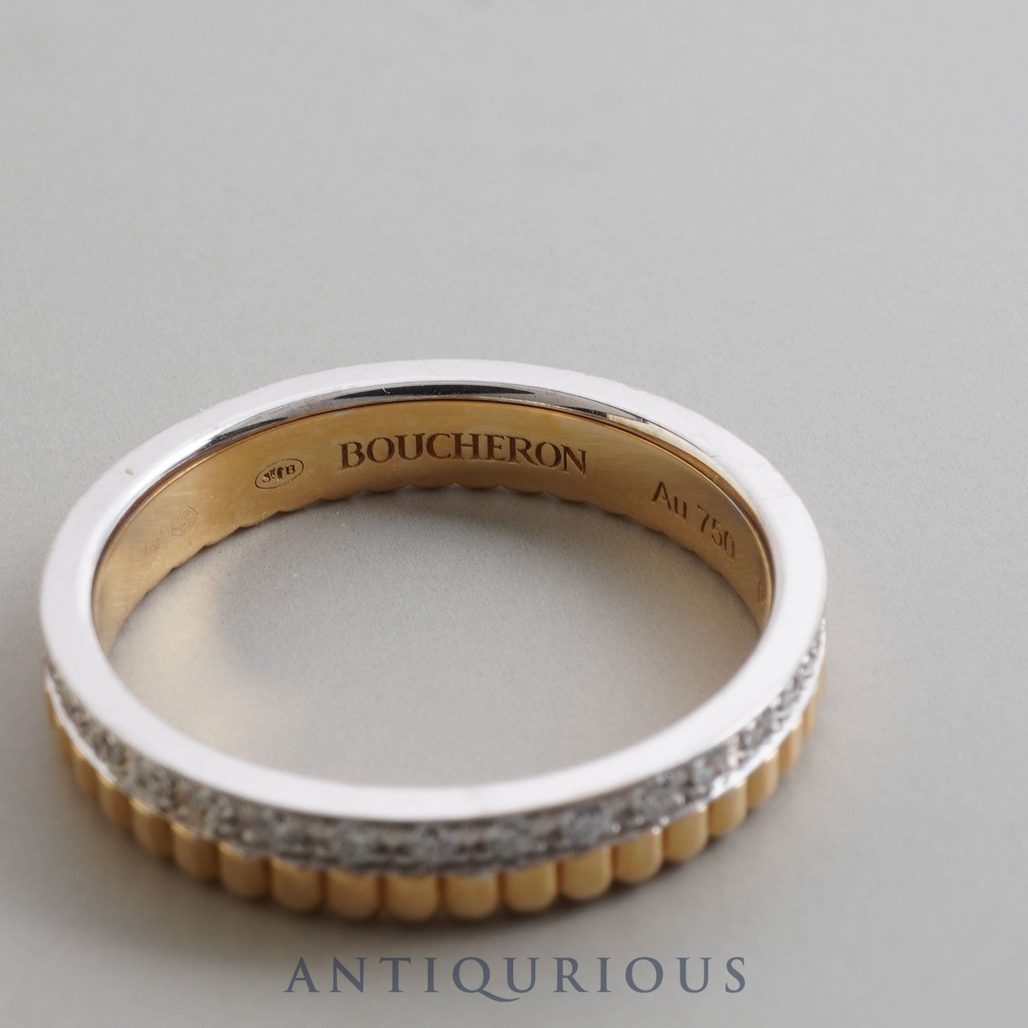 Boucheron Ring Quatre Radiant Diamond Half