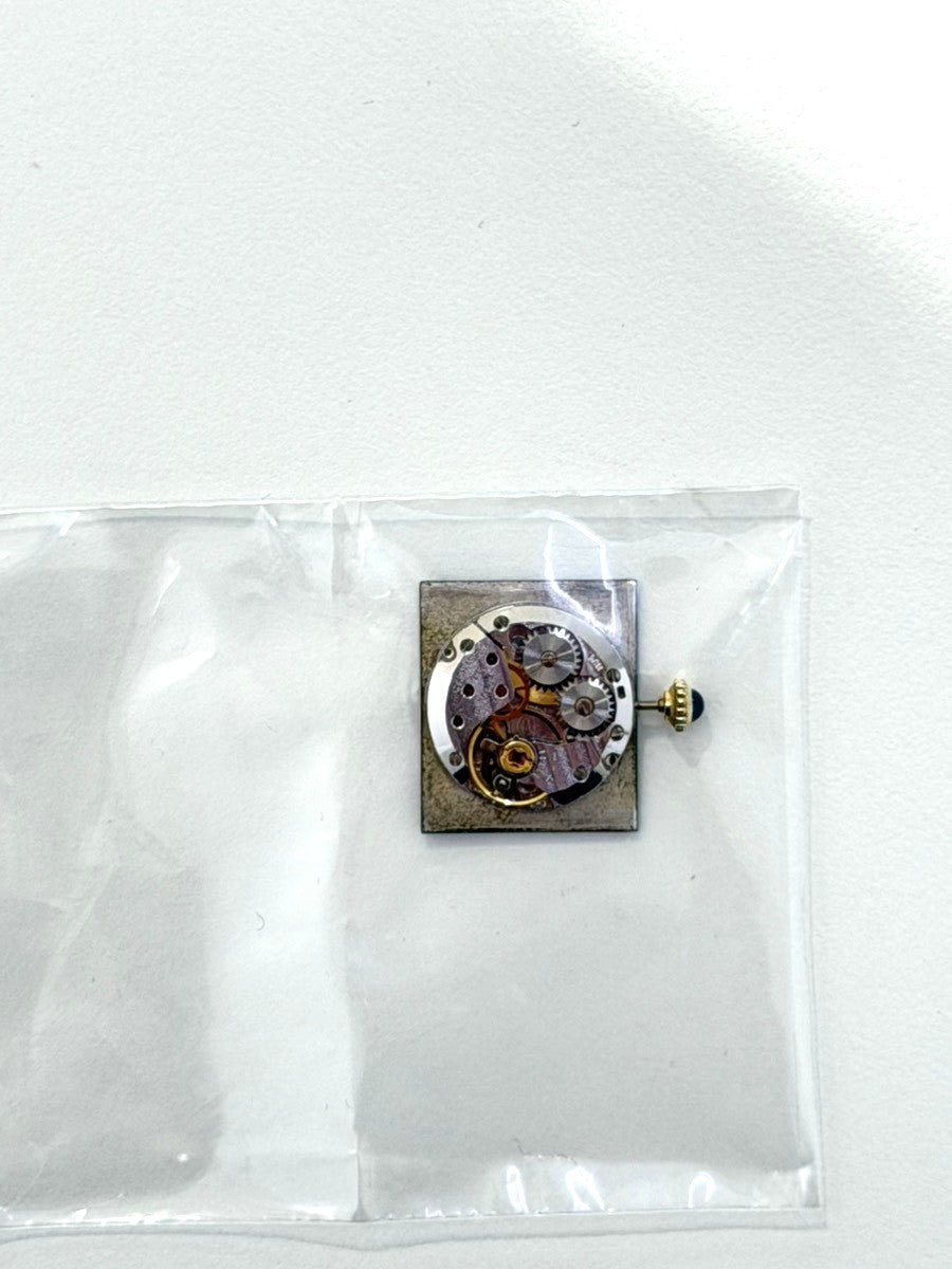 カルティエ マストタンク LM 手巻き SV925 革 純正尾錠(GP)オニキス文字盤(SWISS表記) オーバーホール済み 新品仕上げ済み