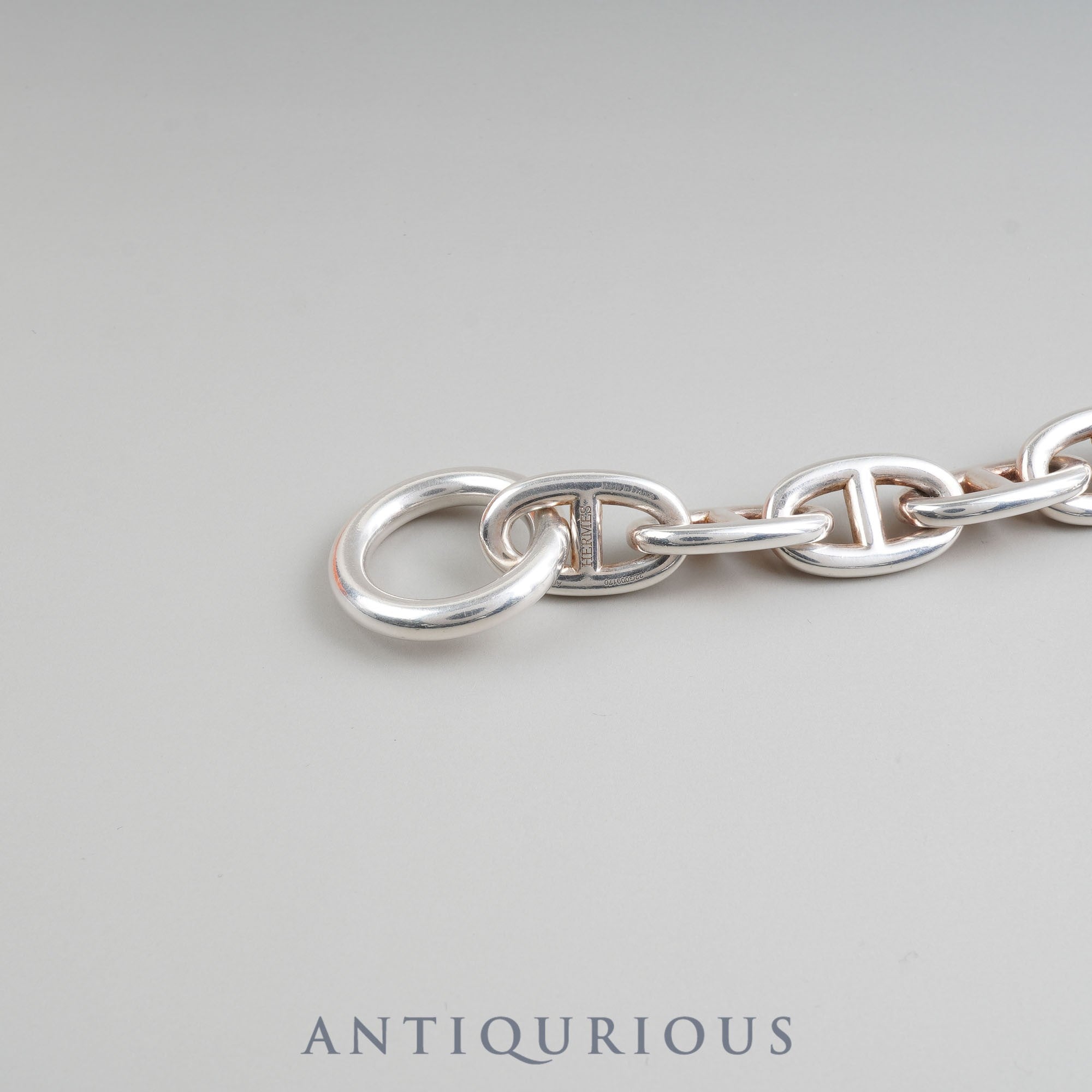 Hermes Bracelet Chaine d'Ancre TGM 13 links SV925 Box
