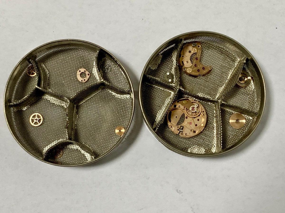 Omega De Ville 511.0404 Manual Winding Caliber 625 Stainless Steel with Genuine Buckle (SS) Navy Dial Overhauled