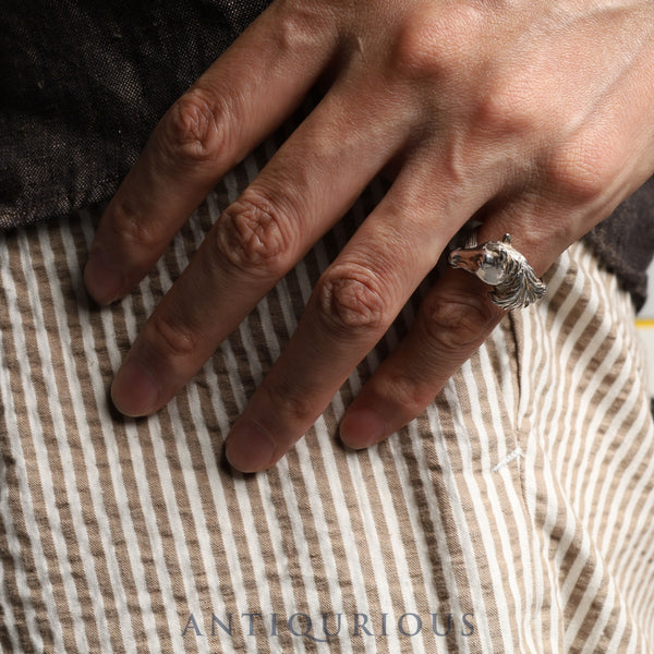 エルメス リング シュバルホース SV925 約12号 箱 ケース