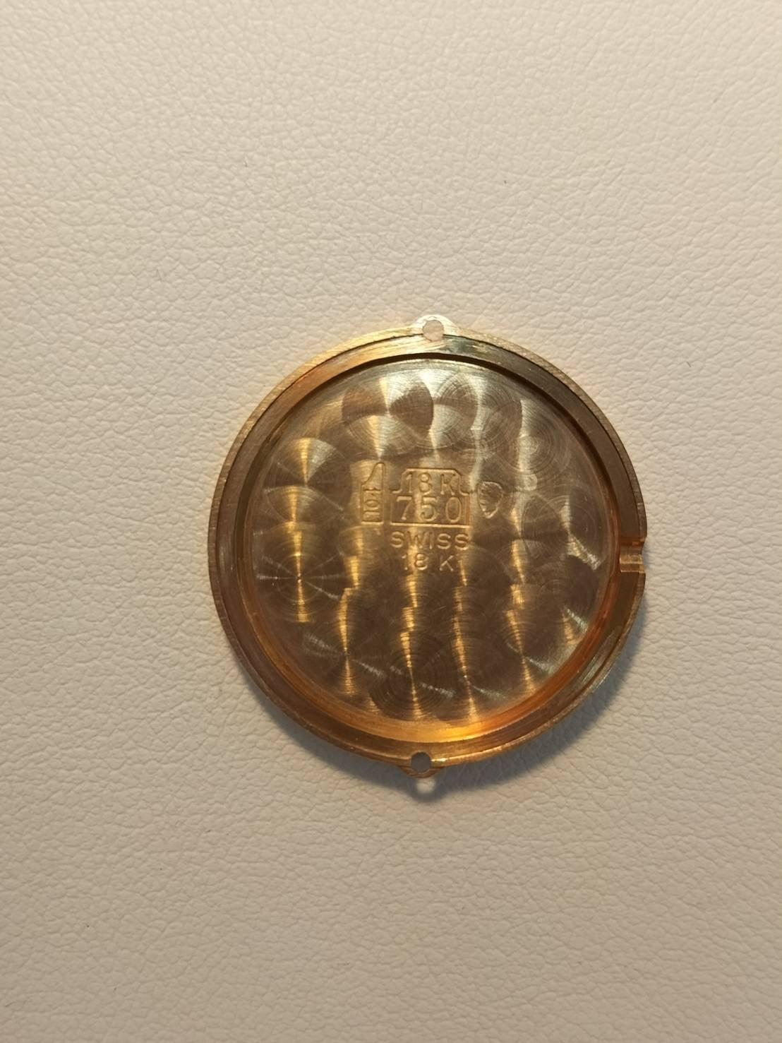 Cartier Vendome VLC SM 84734553 / 81002 Quartz Cal.81 750 Leather Genuine Buckle (GP) White Roman Dial Overhauled