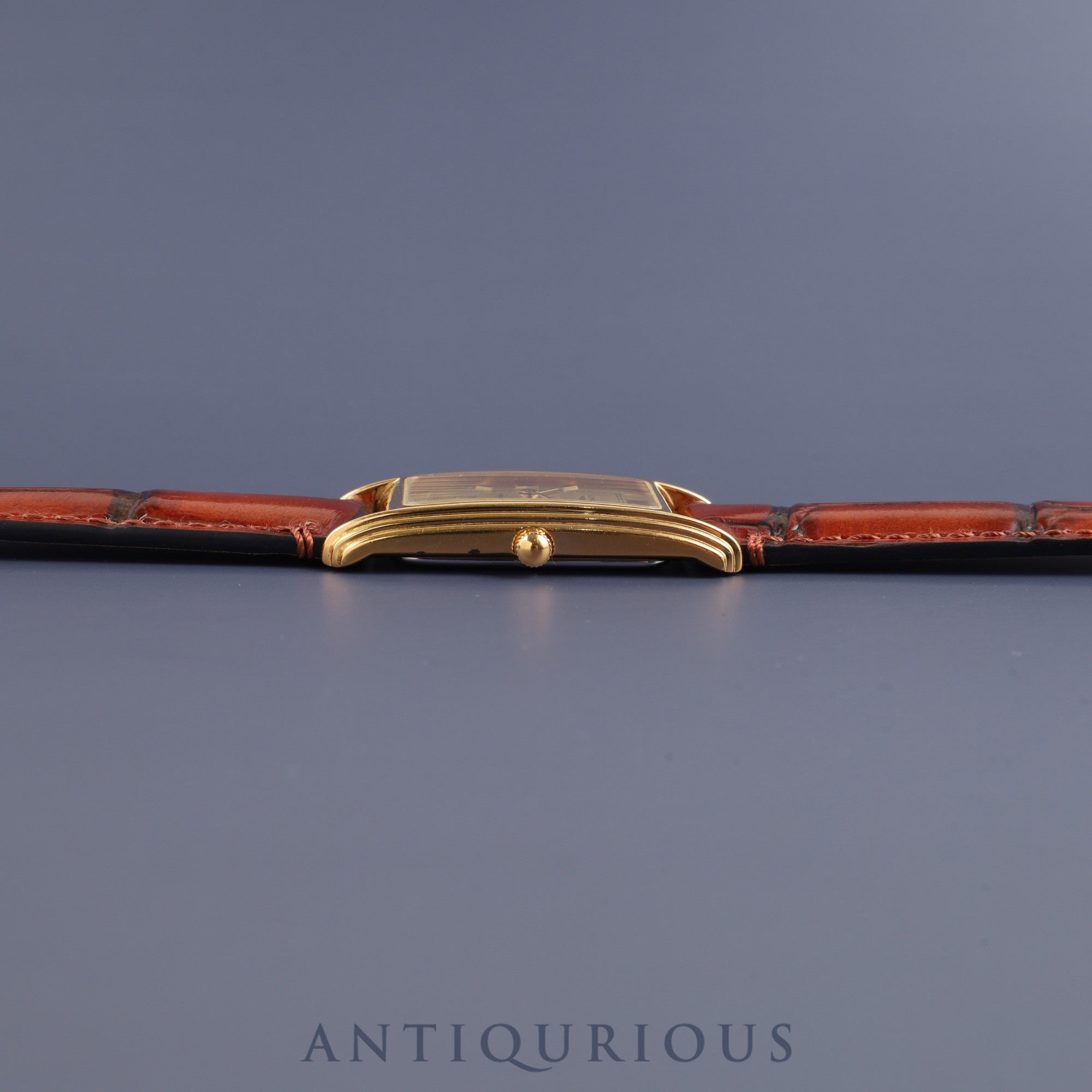 ロンジン グランドクラシック L4.689.2 クォーツ Cal.L176.2 SS / GP 革 純正尾錠(GP)シャンパンローマン文字盤 オーバーホール済み