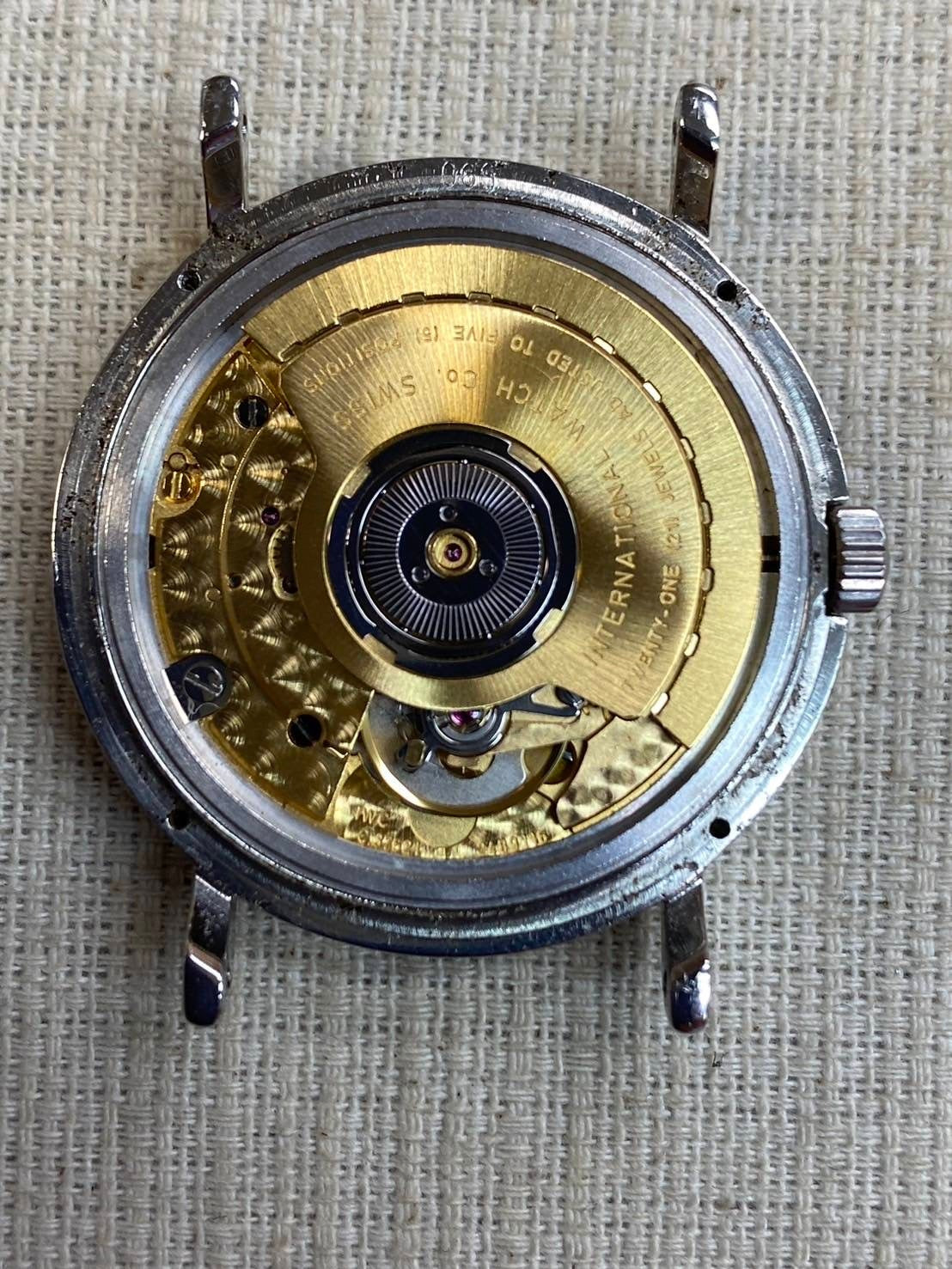 IWC Portofino IW351324 Automatic SS Genuine leather strap Genuine buckle (SS) White dial Overhauled IWC