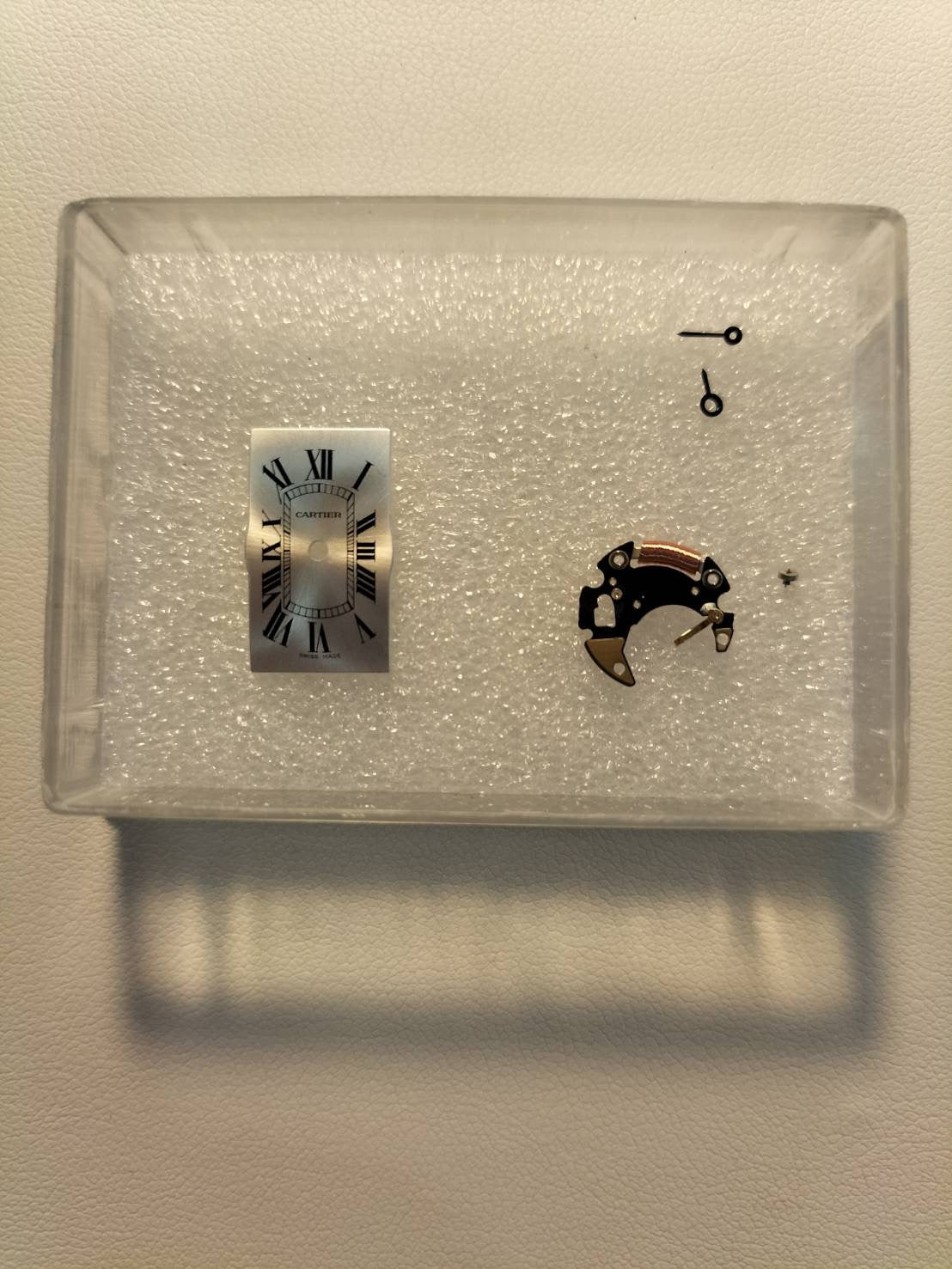 Cartier Tank Americaine Mini WSTA0032 / 4056 Quartz Cal.159 SS Genuine leather strap Genuine buckle (SS) Silver Roman dial Booklet Warranty (2023) Overhauled