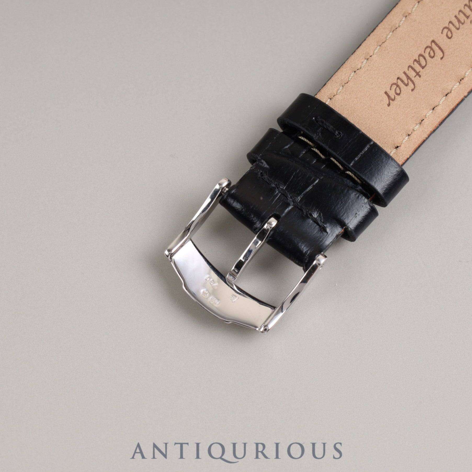 Piaget Altiplano 9930 Manual winding Cal.430P 750 Leather Genuine buckle (750) Black dial Overhauled
