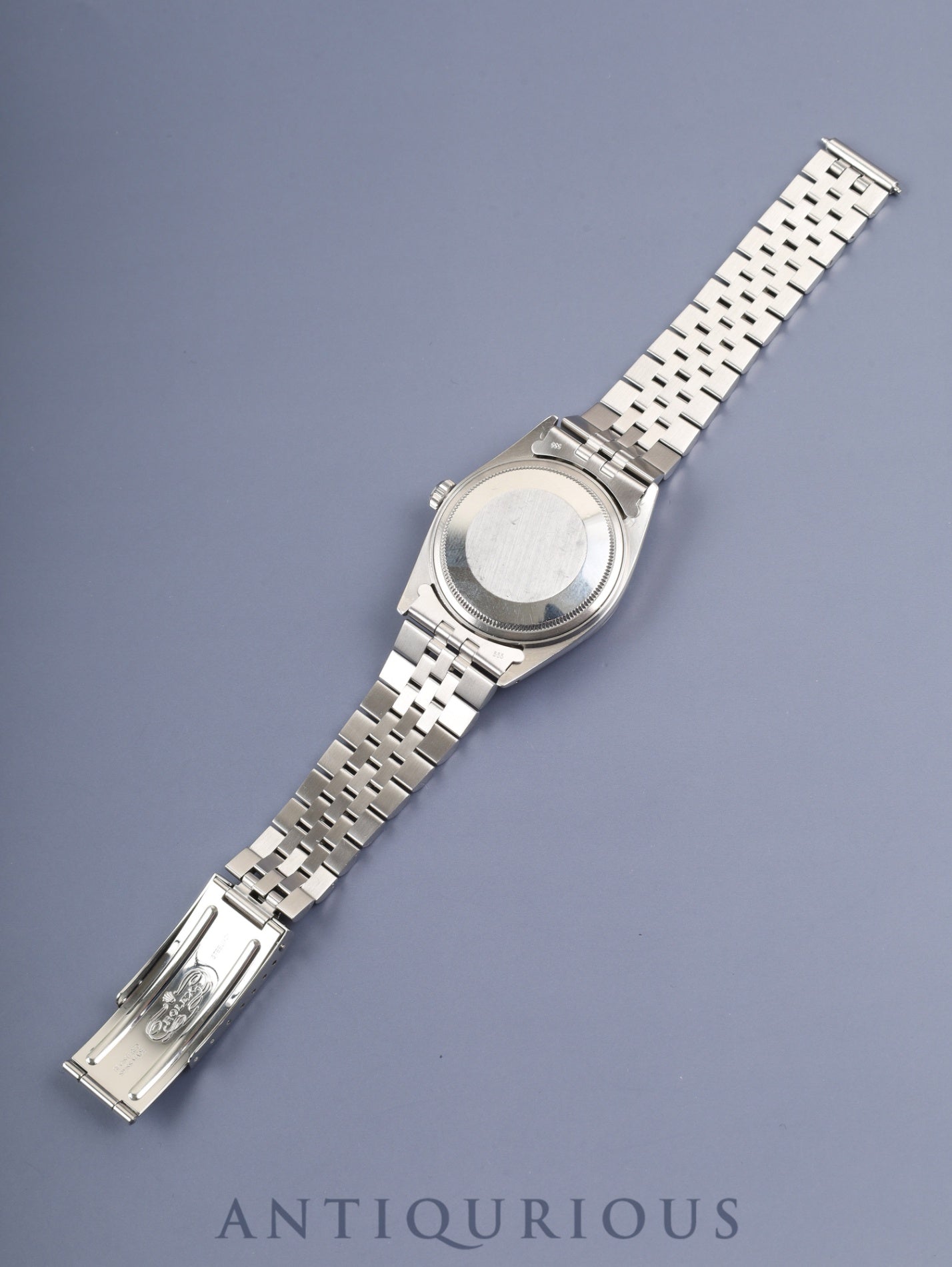 ロレックス デイトジャスト 1603 自動巻き Cal.1570 SS/SS SS グレー文字盤 3番(1972年)保証書 冊子 オーバーホール済み