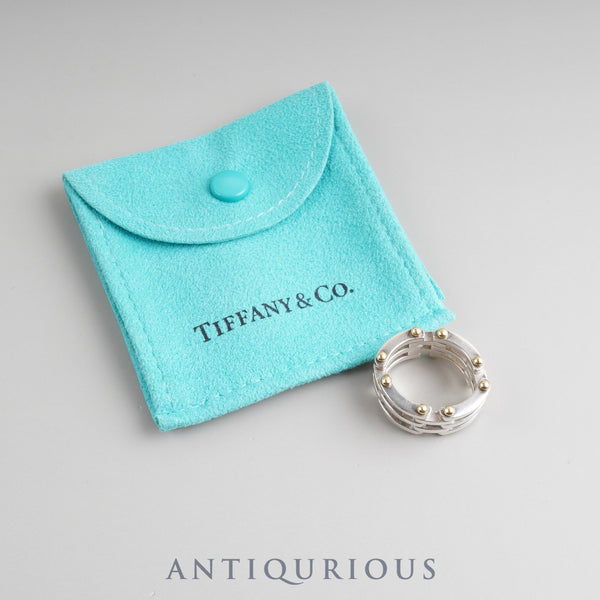 Tiffany Ring Gate SV925/750 Approx. size 12 Storage bag