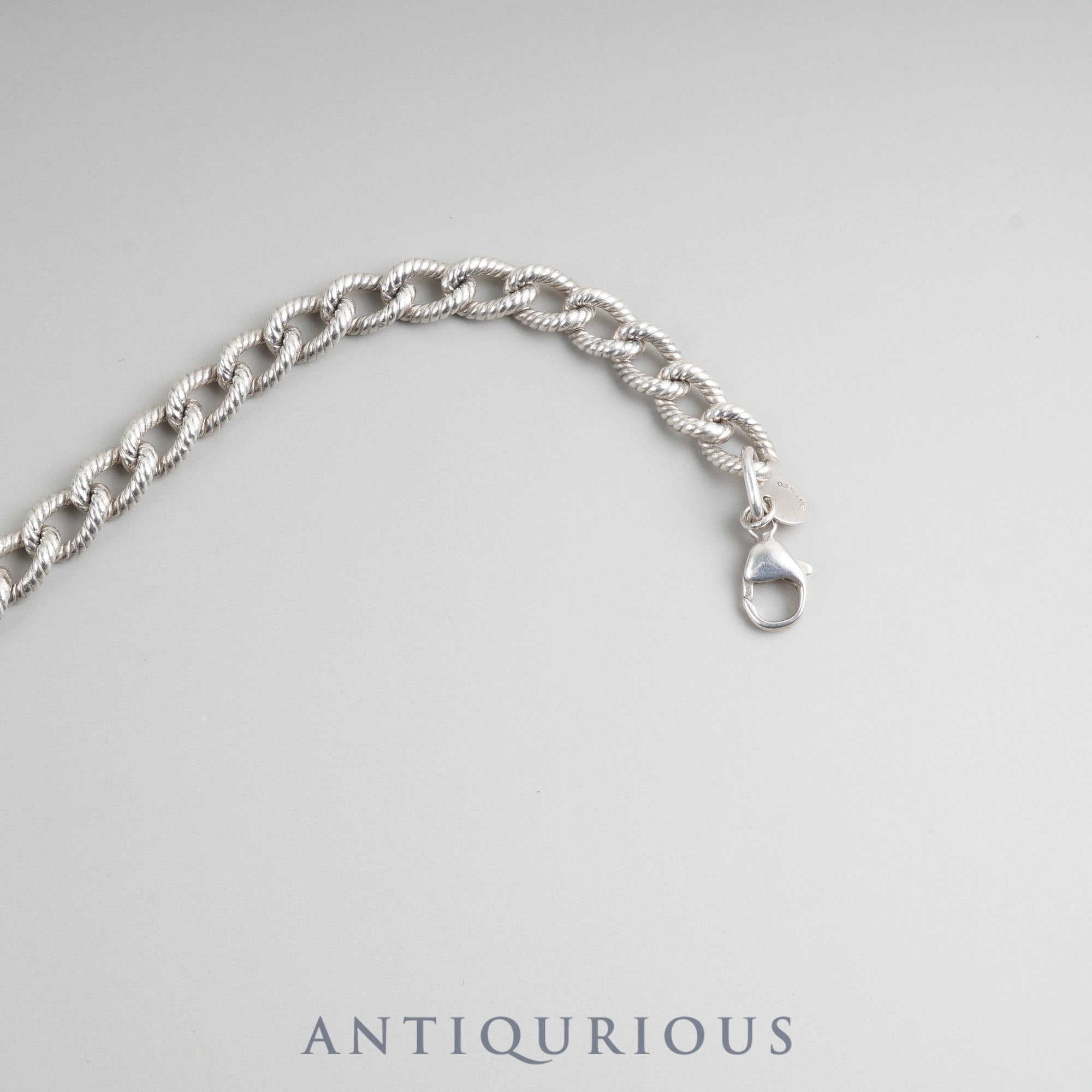 ティファニー ブレスレット ツイストロープチェーン SV925