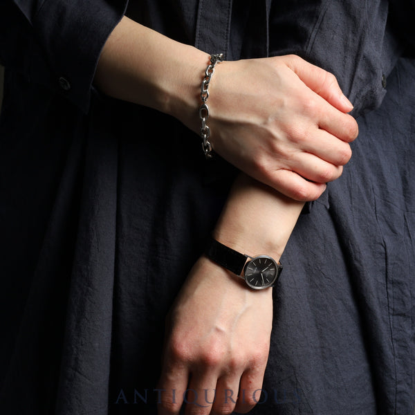 ロレックス チェリーニ 3810 手巻き Cal.1600 750 革 社外尾錠(SS)グレー文字盤 24mm 3番台(1971年)オーバーホール済み