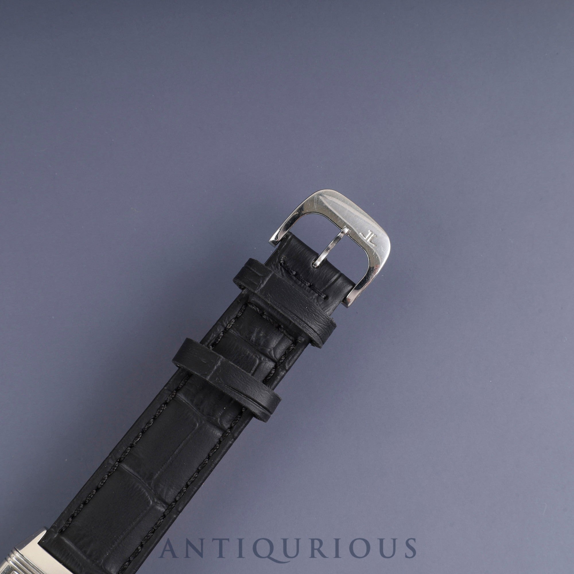 Jaeger-LeCoultre Reverso Classic 250.8.86 Manual Winding Caliber 846/1 Leather Strap Genuine Buckle (SS) Silver Arabic Dial Box Overhauled