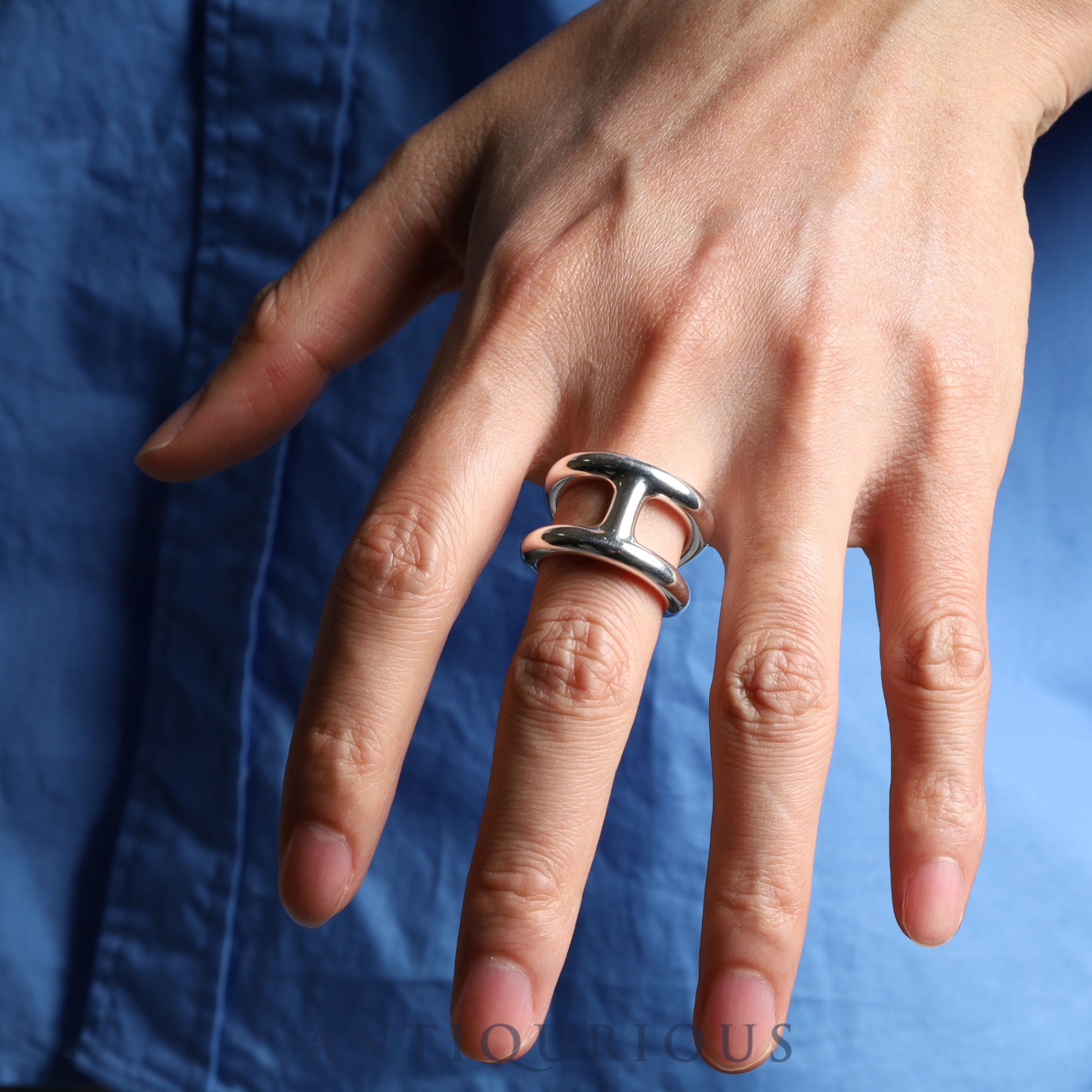 Hermes Ring Osmos GM SV925 #57 Box 24 Years