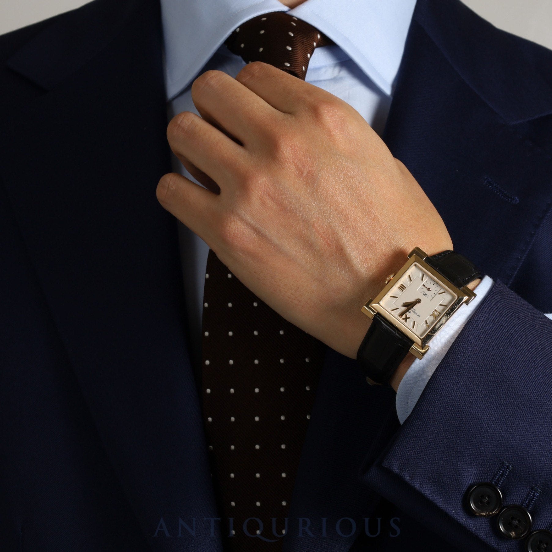 Vacheron Constantin Cale Historiques 91030 / 000R Manual winding Cal.1017 750PG Genuine leather strap Genuine buckle (750PG) Ivory dial 31 x 35mm Box, case, warranty card (2003) Limited to 600 pieces Overhauled