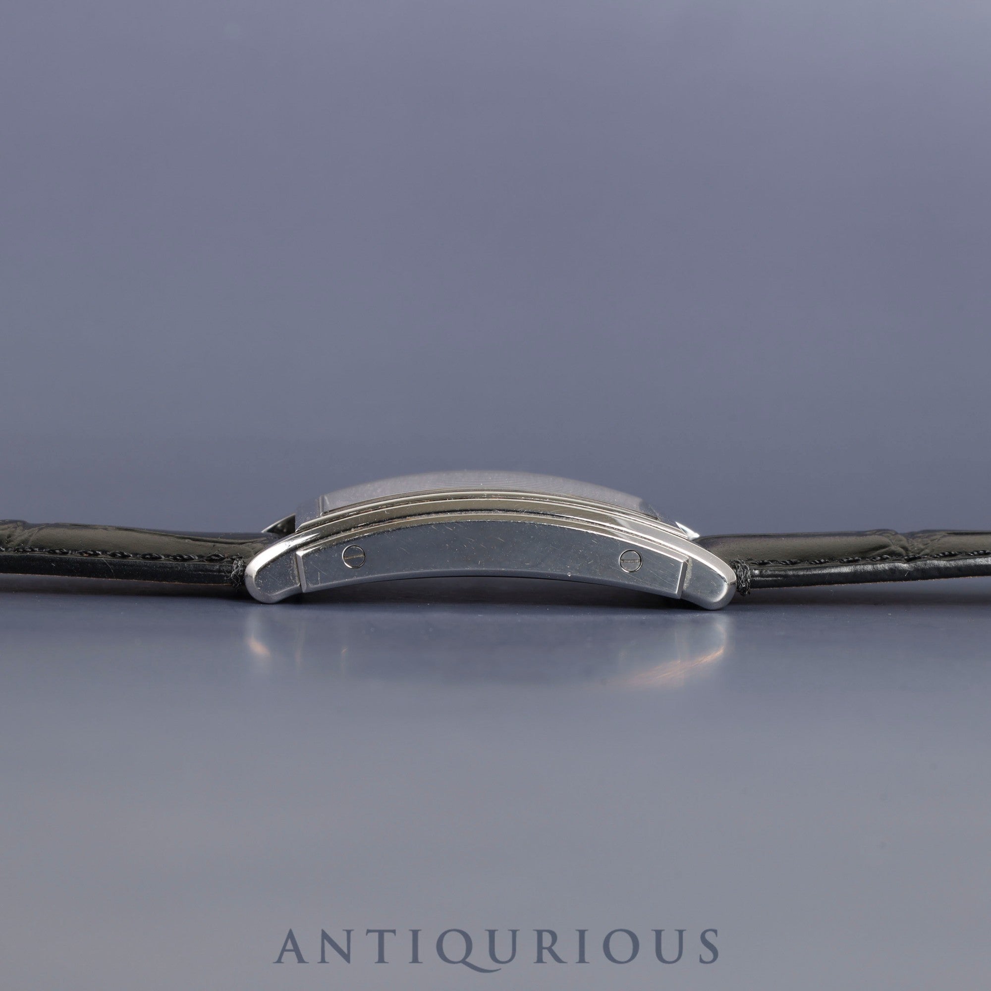 ティファニー グランドスモールセコンド Z0030.13.10A21A40A クォーツ Cal.980.163 SS 革 純正尾錠(SS)ホワイト文字盤 箱 保証書(2018年) オーバーホール済み