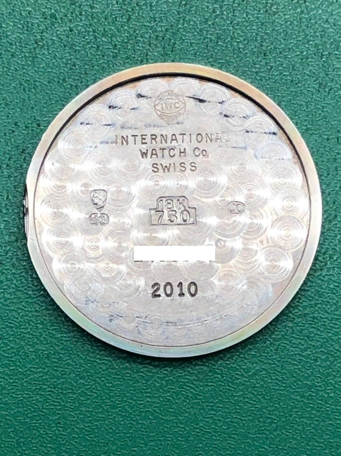 IWC Portofino IW201003 Manual winding Cal.1852 750 Leather Genuine buckle (SS) White dial Overhauled IWC