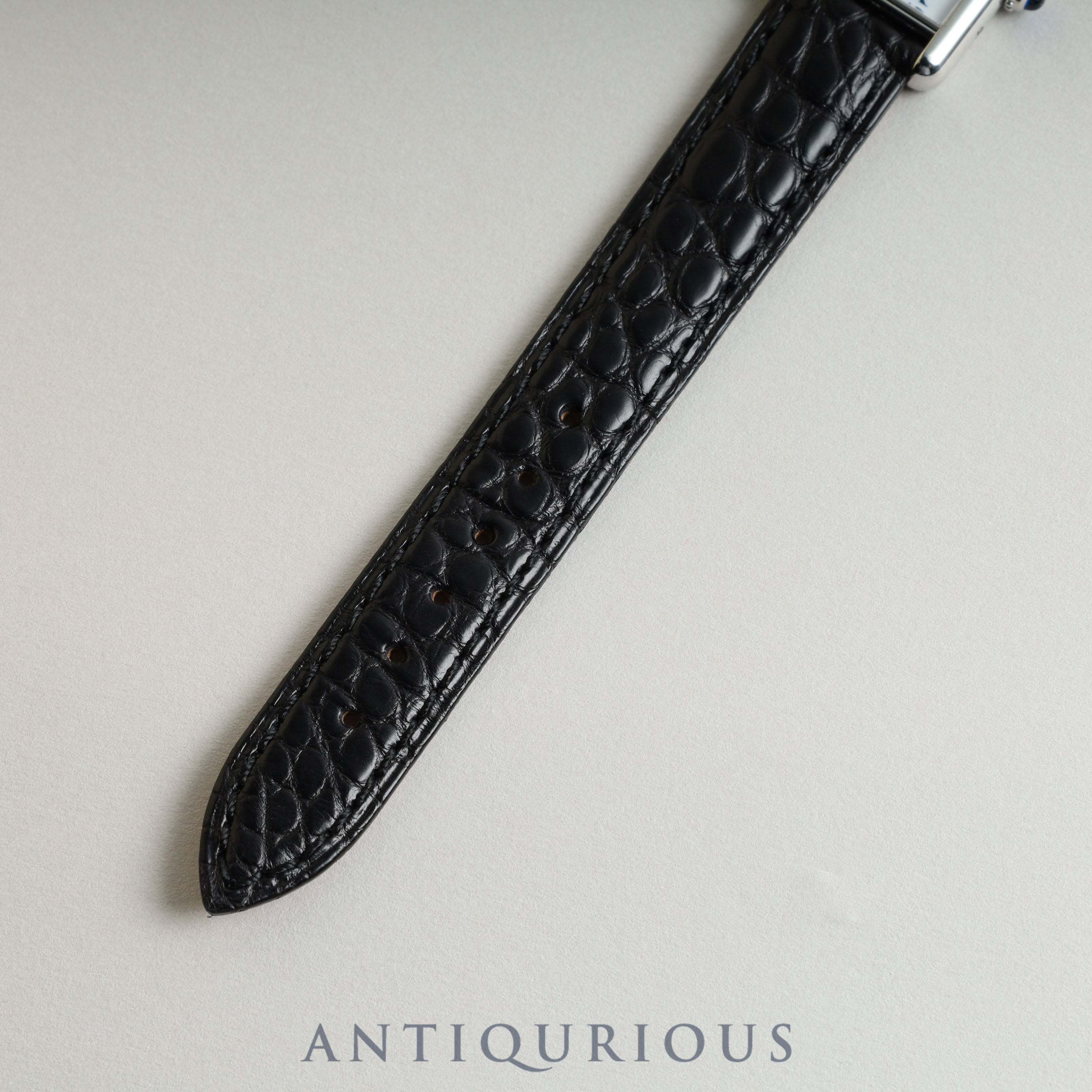 カルティエ マストタンク SM QZ ホワイトローマン文字盤