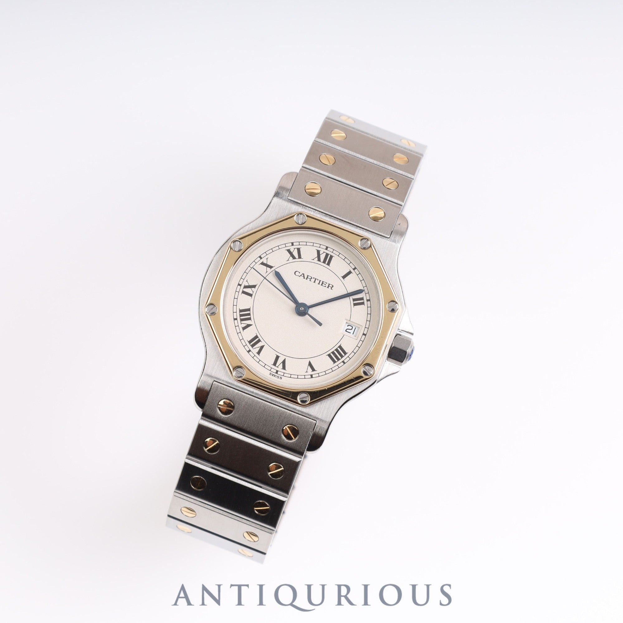 Cartier Santos Octagon LM W2001583 Completely serviced