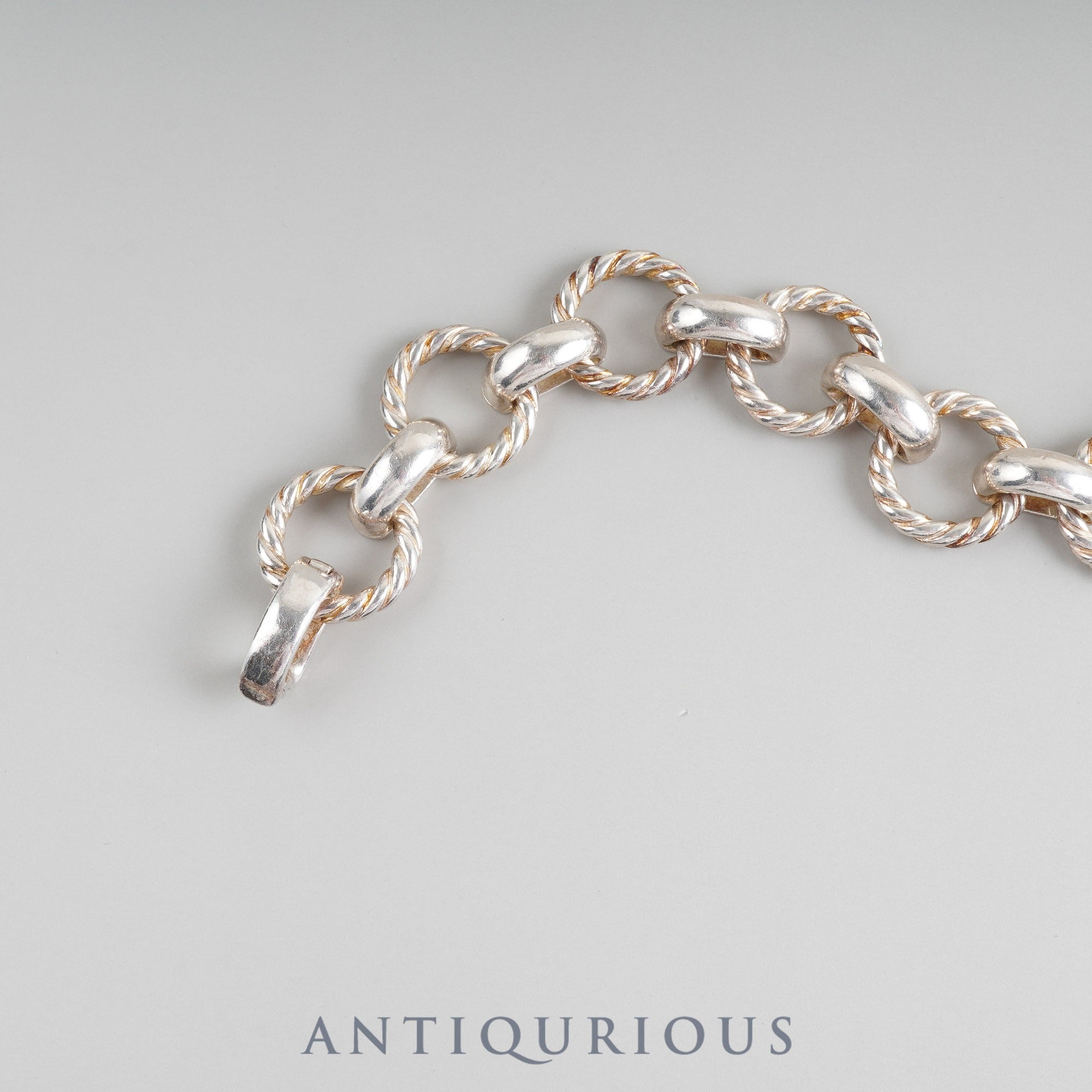 Tiffany Bracelet Twist Circle Vintage SV925