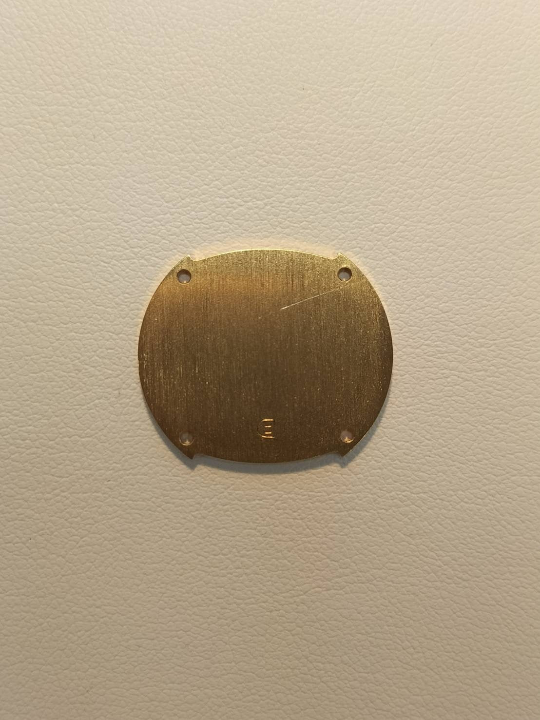 カルティエ マストトリニティ 2735 クォーツ Cal.157 SV925 革 純正Dバックル(GP)ホワイト飛びアラビア文字盤 オーバーホール済み