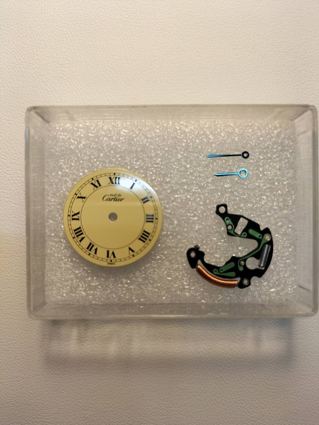 カルティエ マスト ヴァンドーム VLC SM W1002254 / 1851 クォーツ Cal.90.06 SV925 革 純正ピンバックル(GP)アイボリーローマン文字盤 箱 オーバーホール済み
