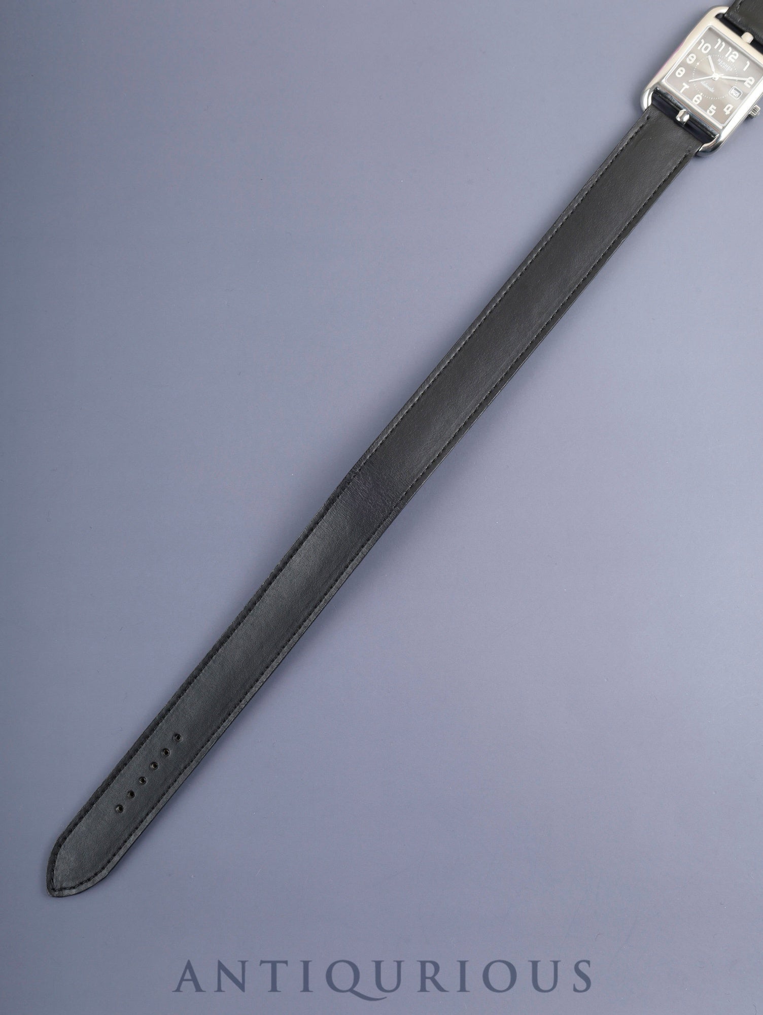 エルメス ケープコッド CC1.710 自動巻き Cal.- SS 革 純正尾錠(SS)グレーアラビア文字盤 保証書 エルメスにてにてコンプリートサービス済み