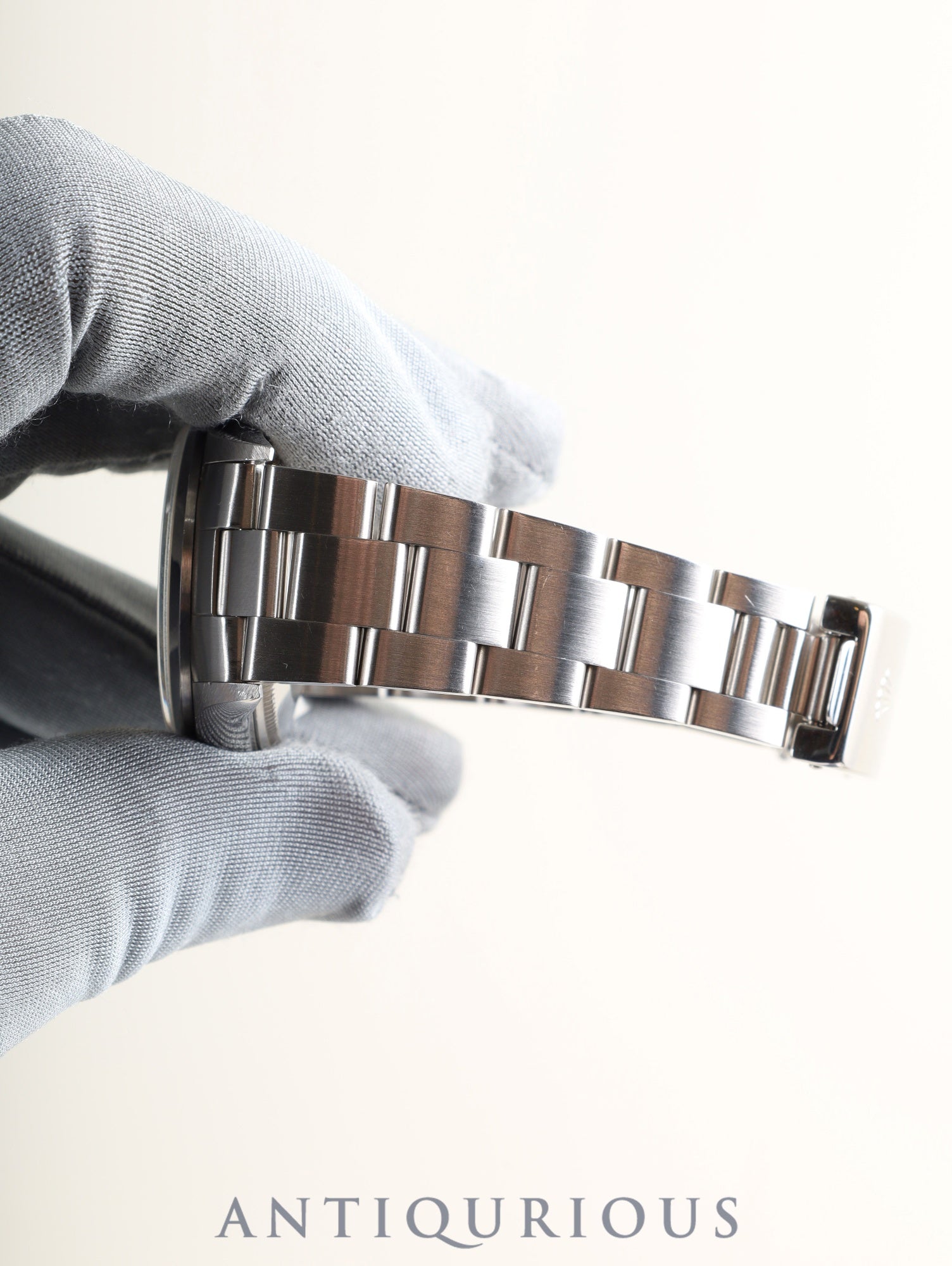 Rolex Air-King 14000 Automatic Cal. 3000 Stainless Steel Black Dial A Series (1998-1999) Box, Tag, Booklet, Overhauled