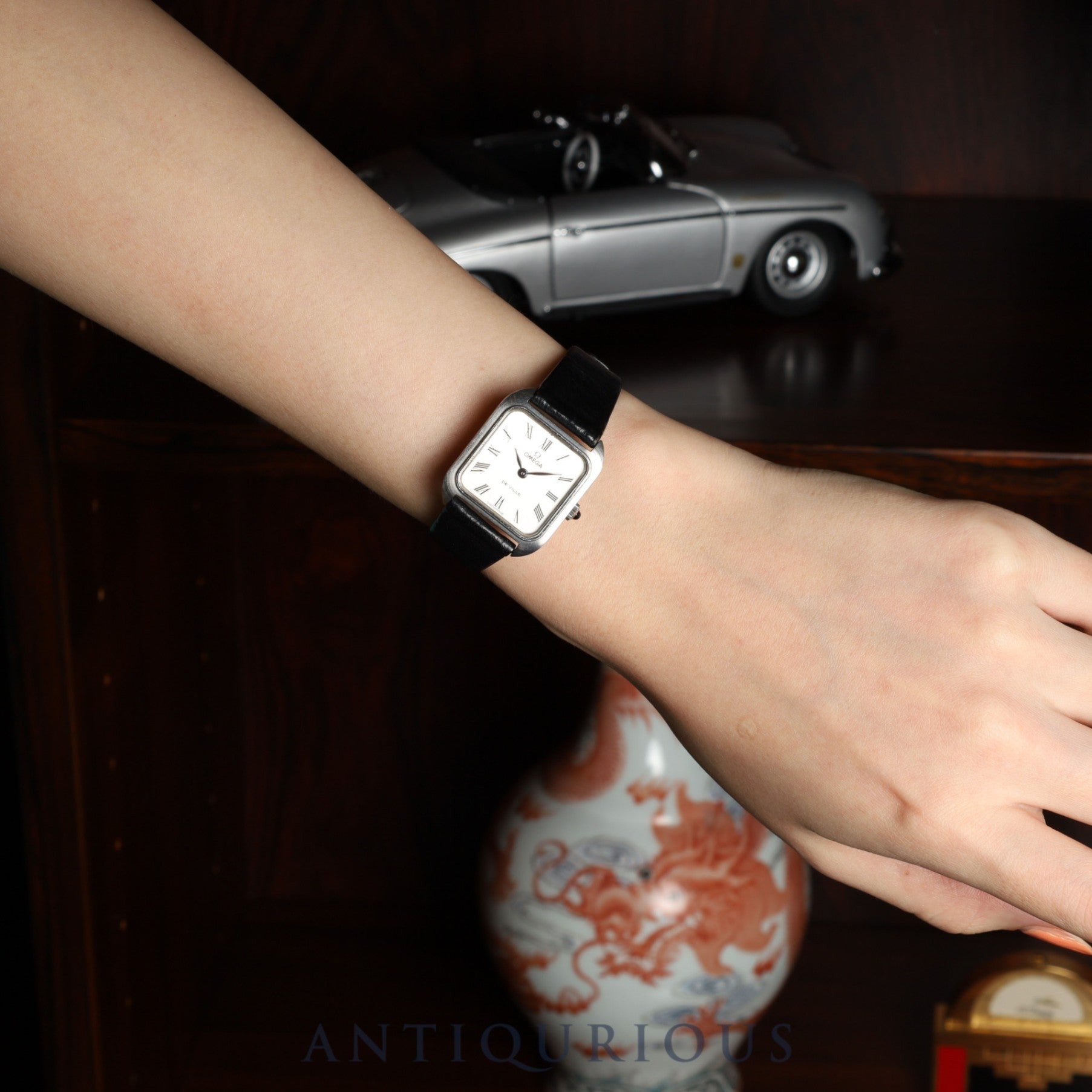 オメガ デ・ヴィル 511.0502 手巻き Cal.625 SS 純正革ベルト 純正尾錠(SS)シルバーローマン文字盤 オーバーホール済み